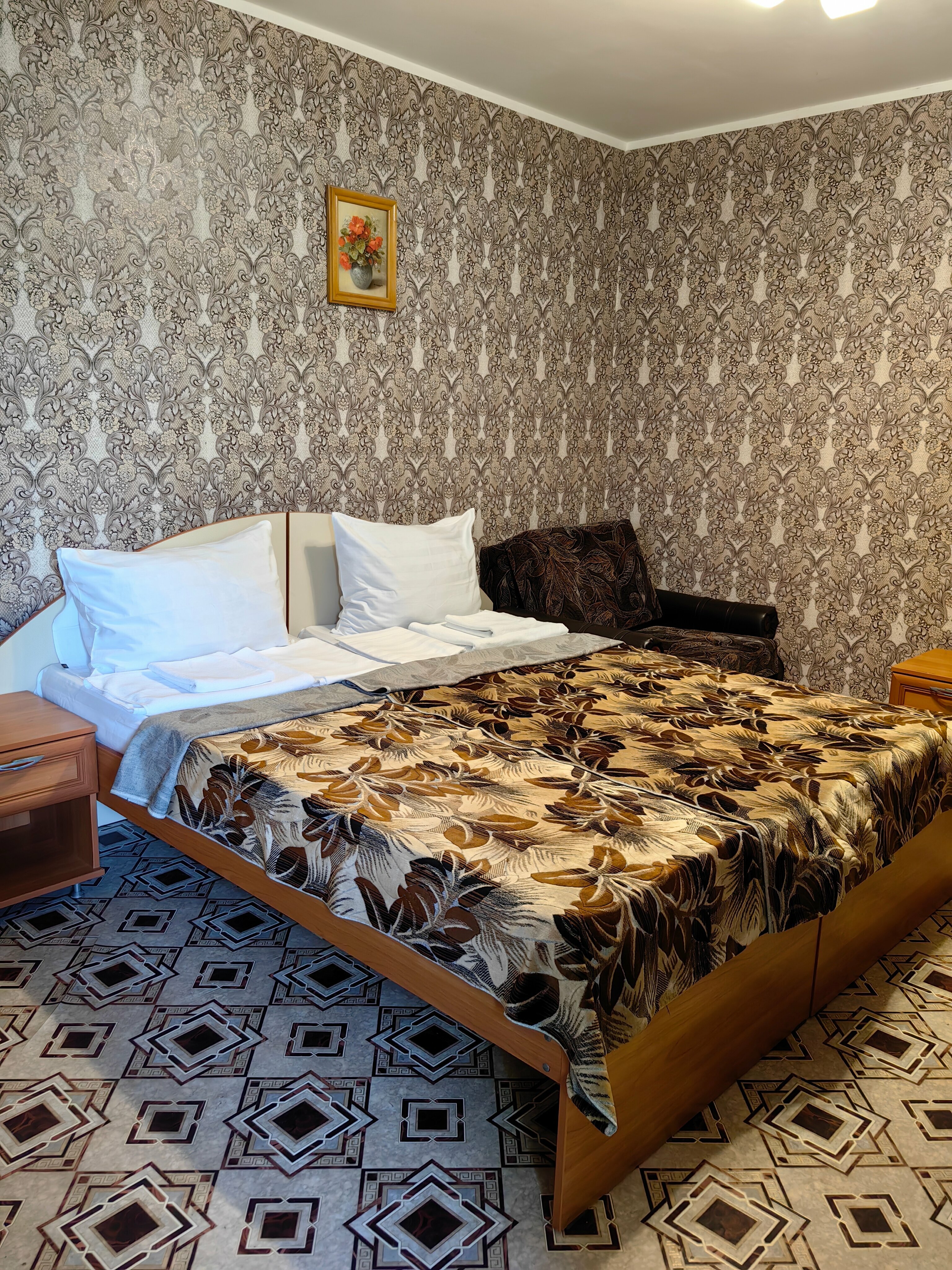 Стандартный двухместный номер с 1 кроватью или 2 отдельными кроватями