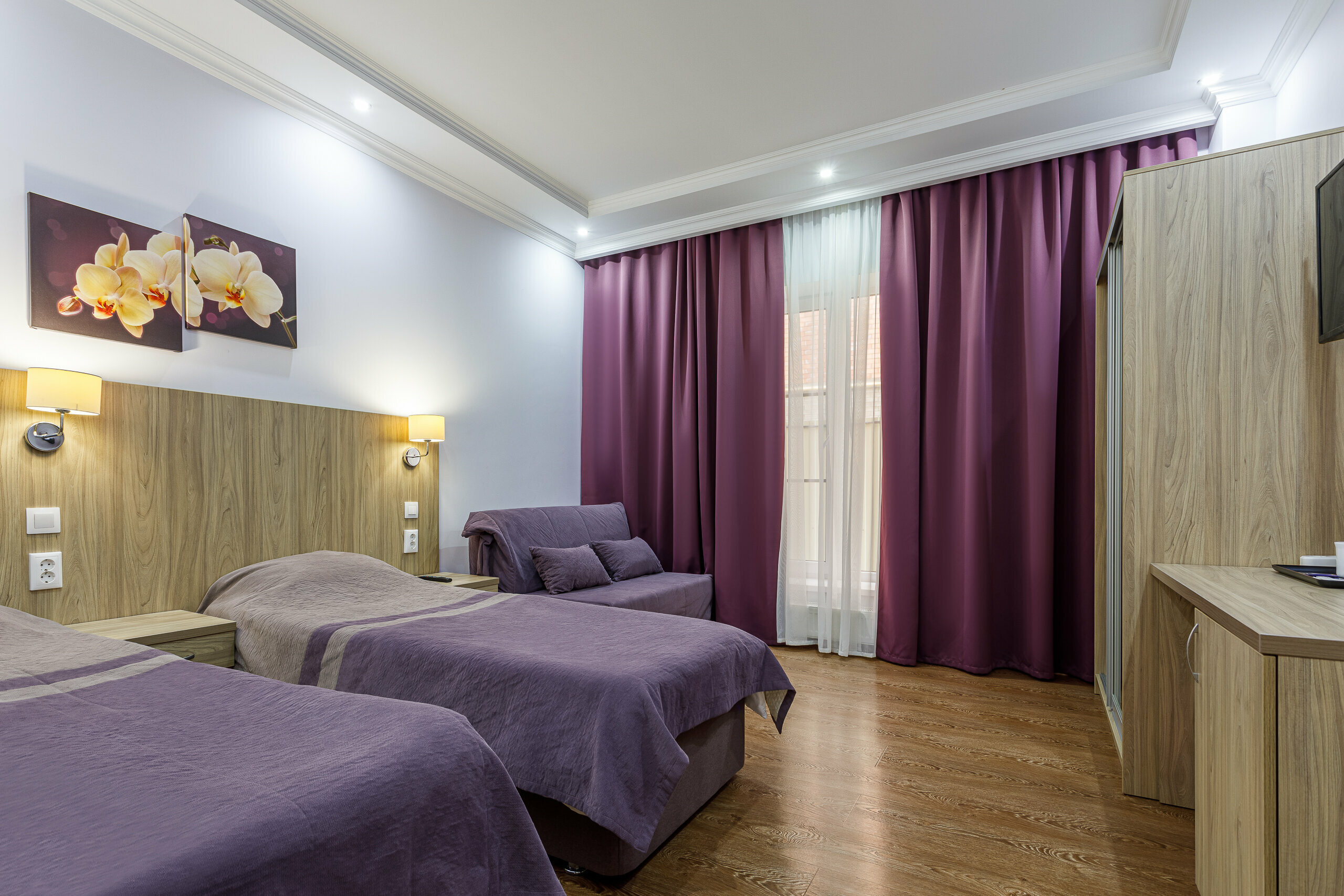 Стандартный номер с раздельными кроватями