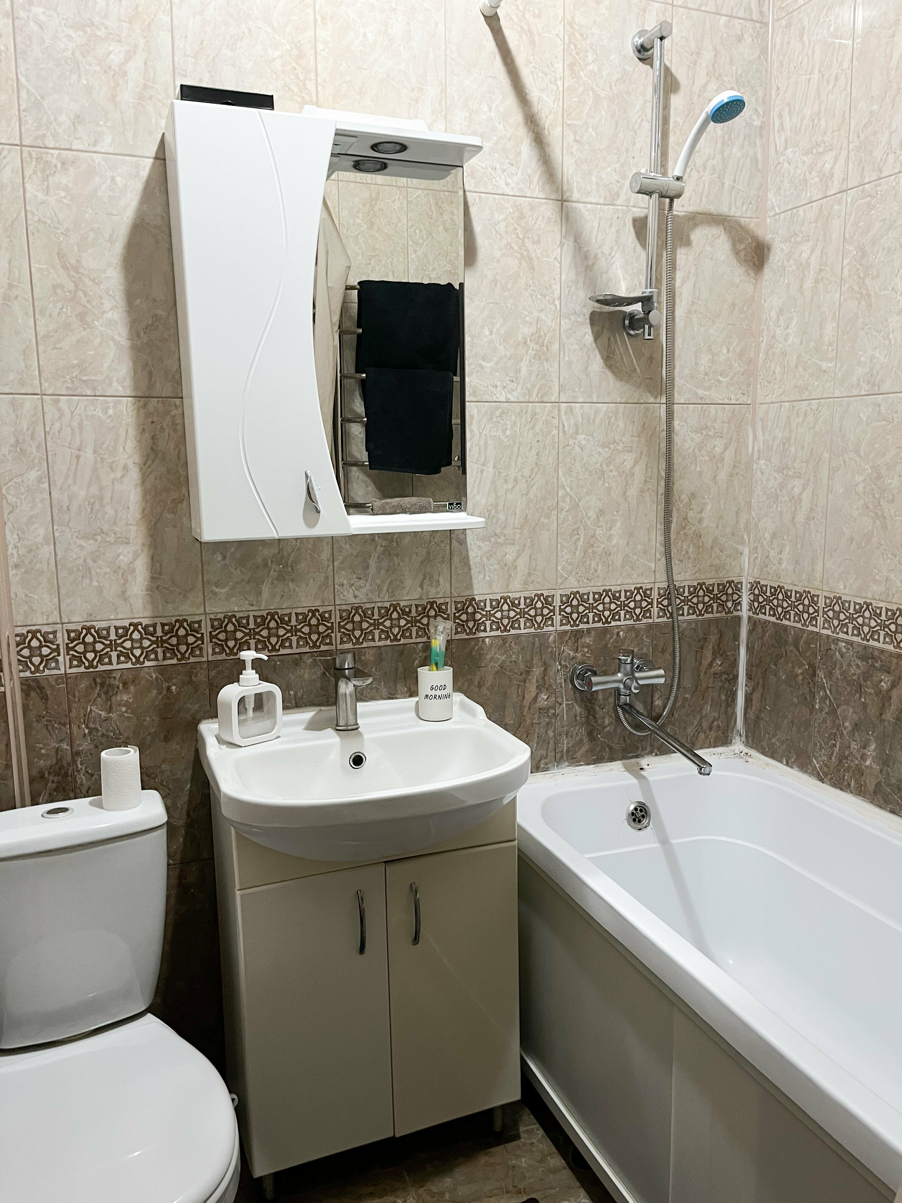 Апартаменты с 1 спальней