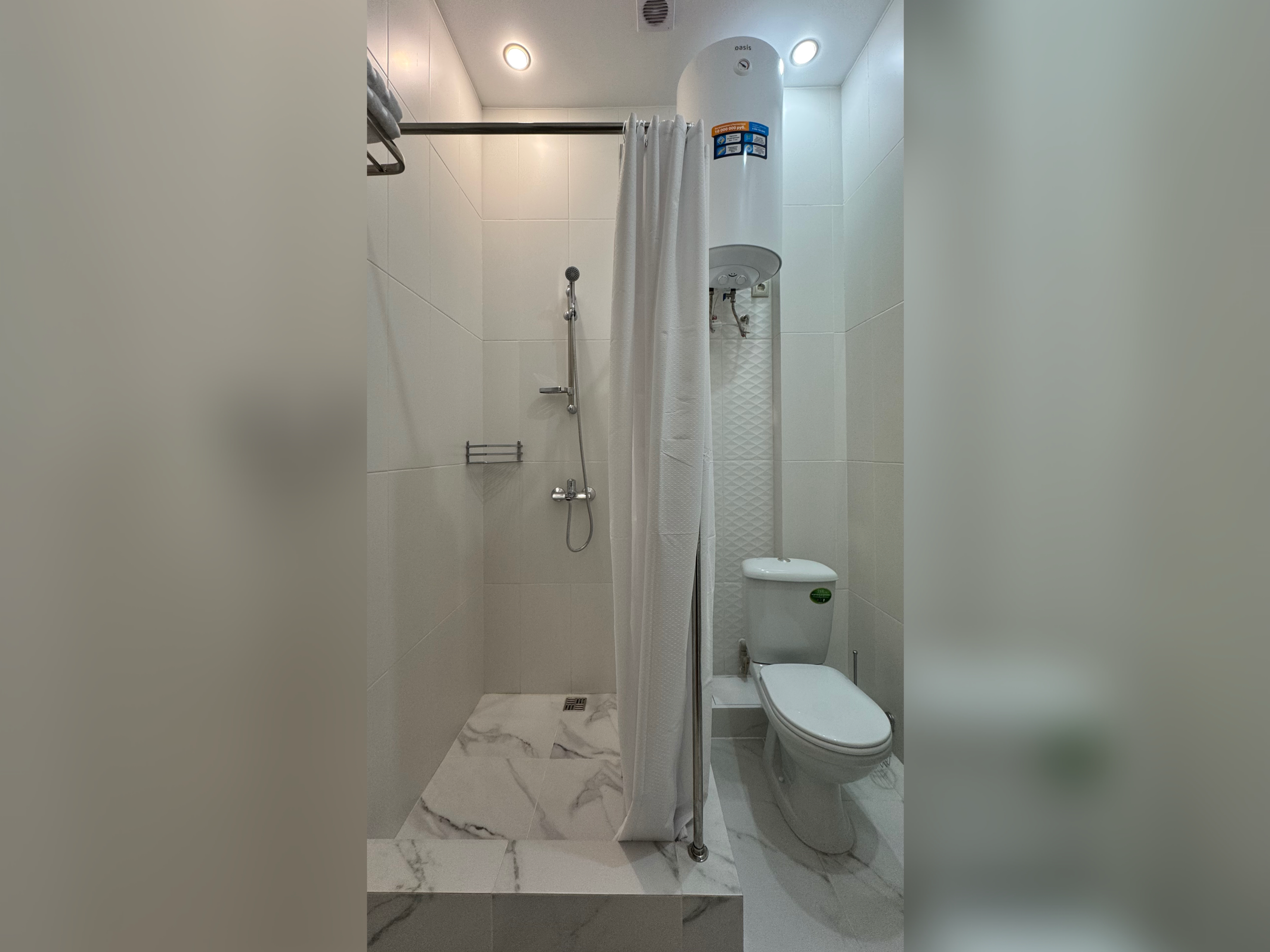 Стандарт двухместный номер с 1 двуспальной или 2 односпальными кроватями без балкона