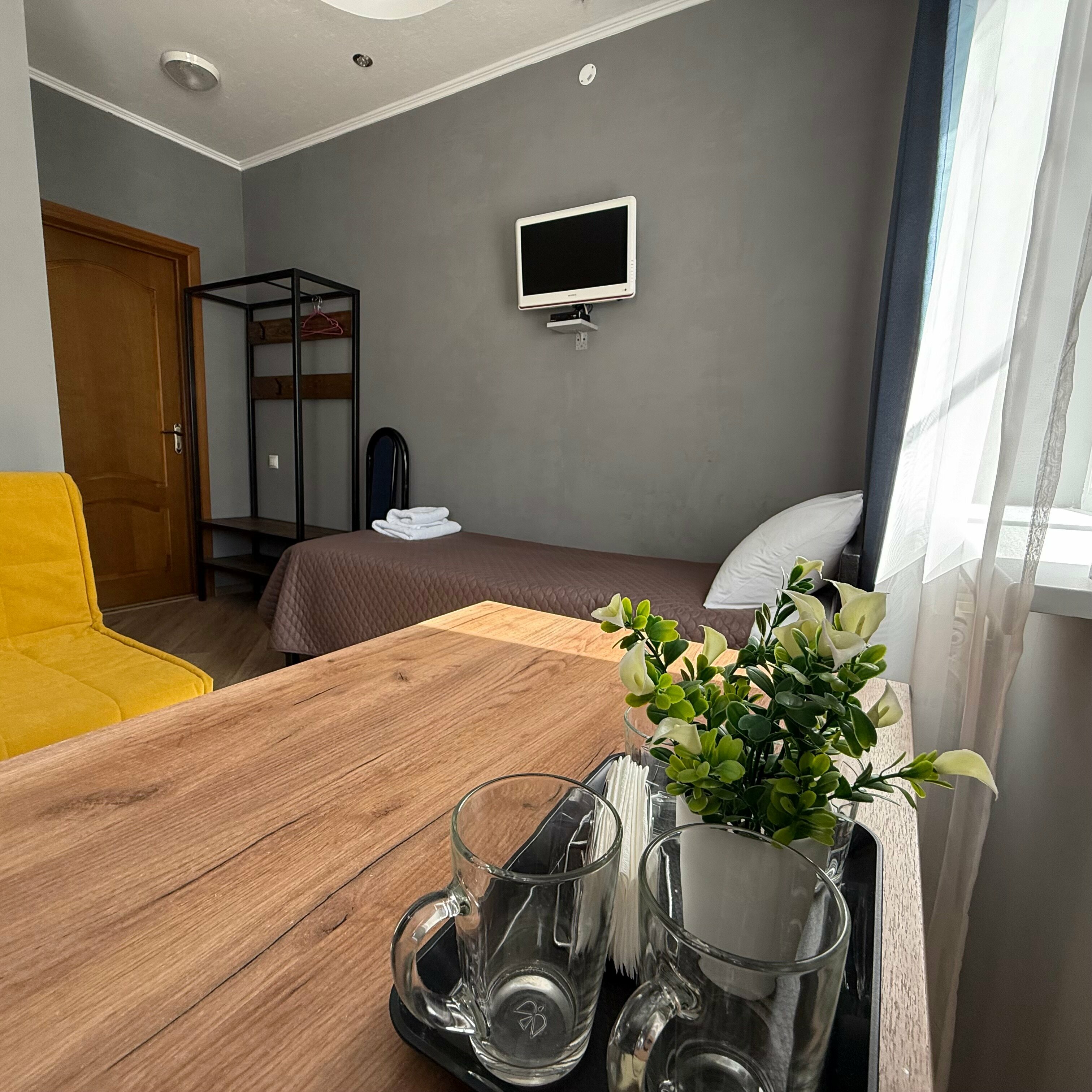 Двухместный номер с раздельными кроватями на 1 этаже