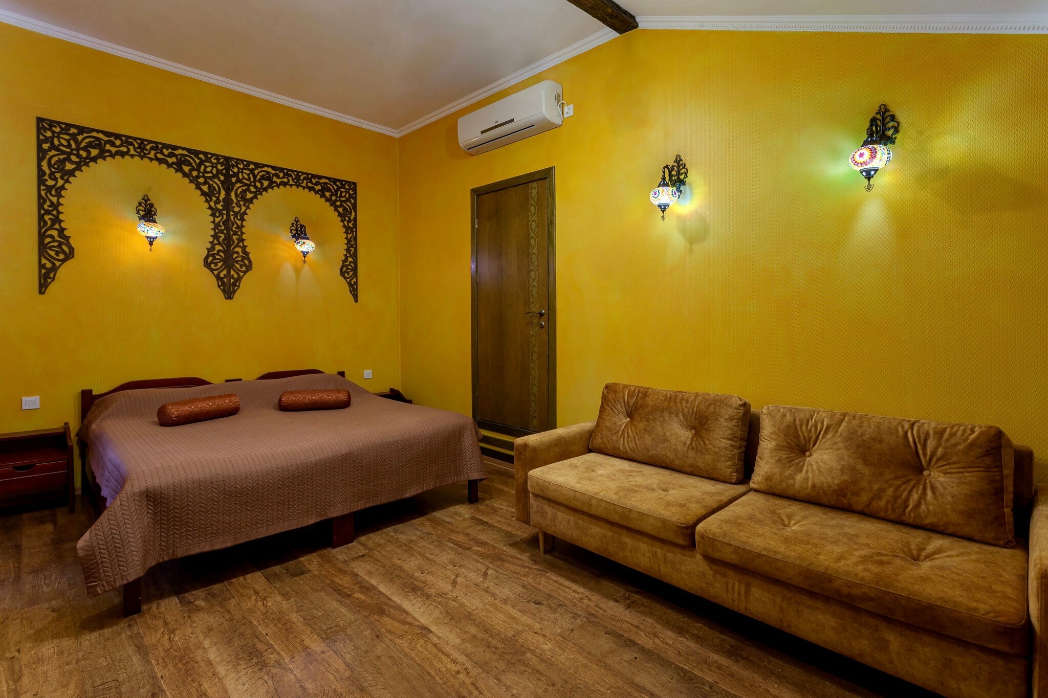 Двухуровневый четырехместный номер