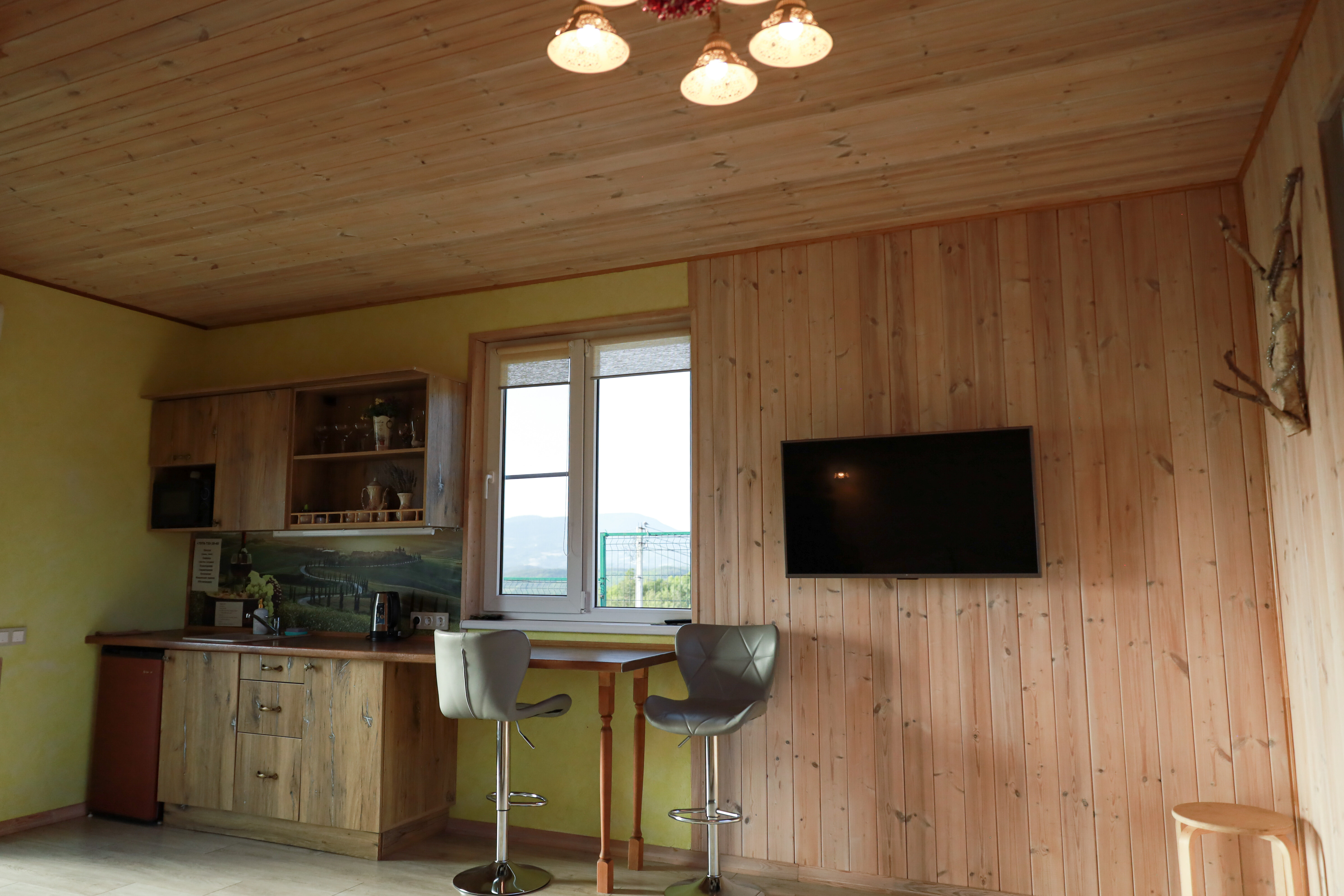 Коттедж с красивым видом на горы