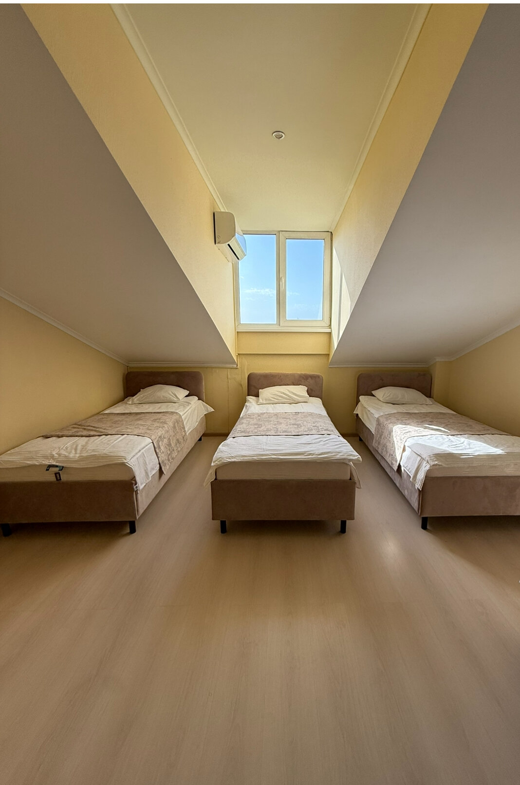 Бюджетный трехместный номер