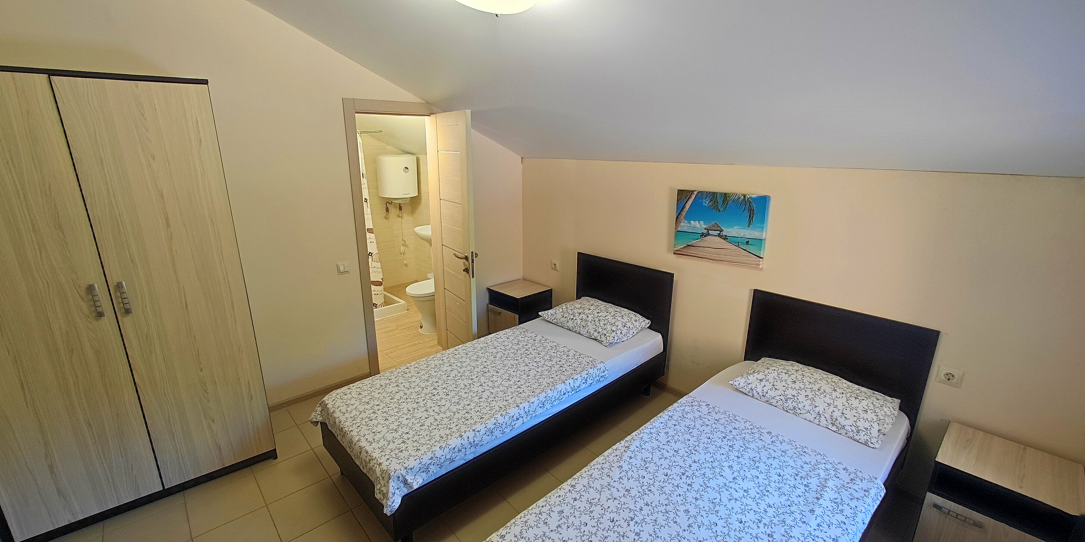 Двухместный номер с 2 отдельными кроватями