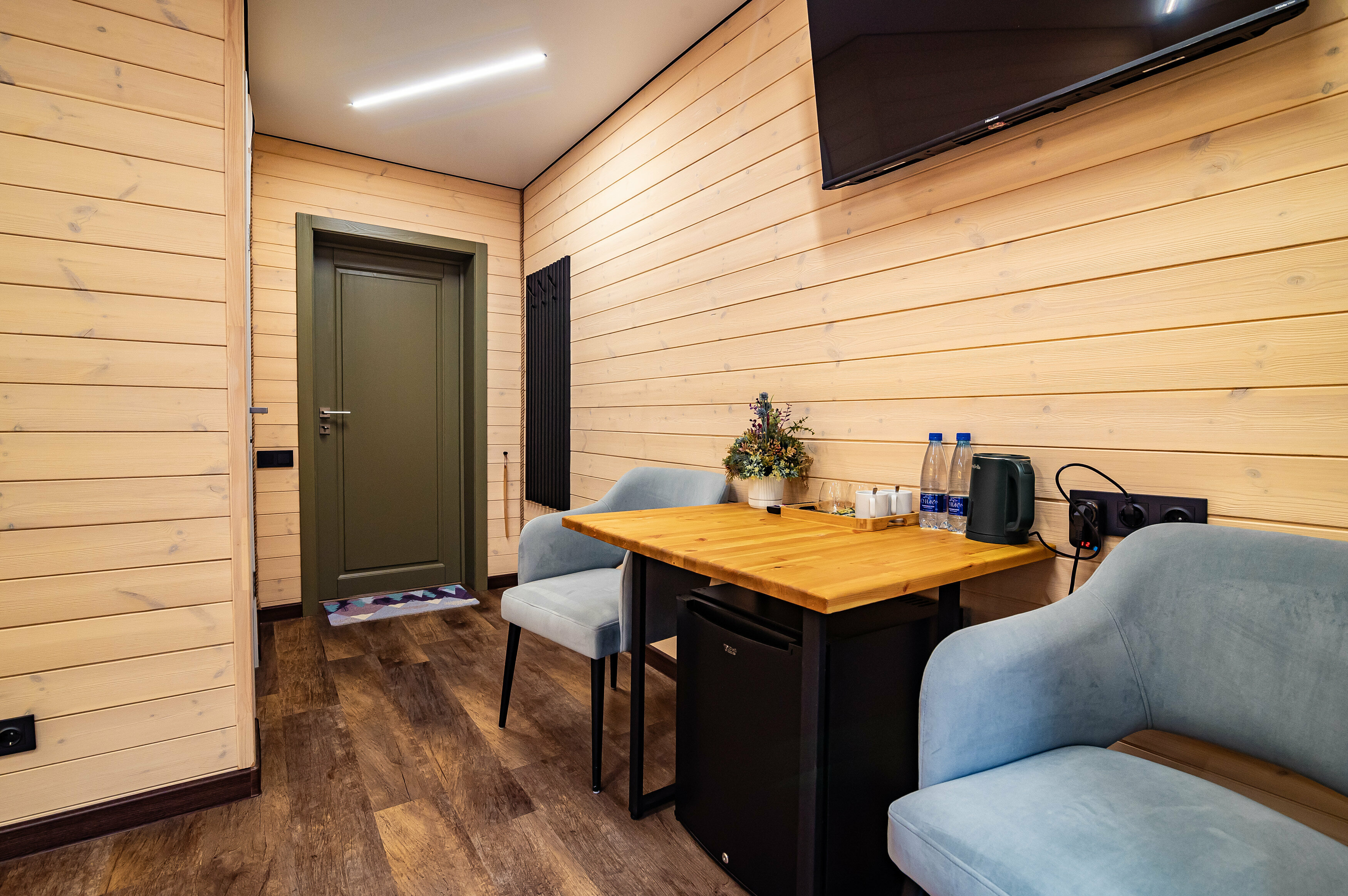 Двухместный номер с 1 кроватью и балконом