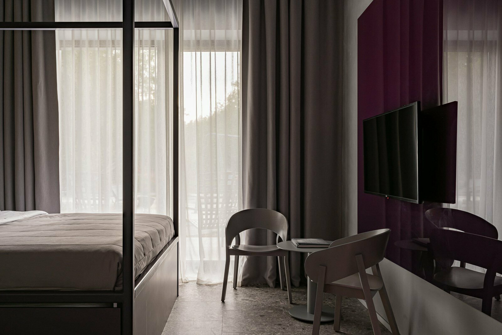 Туман с террасой