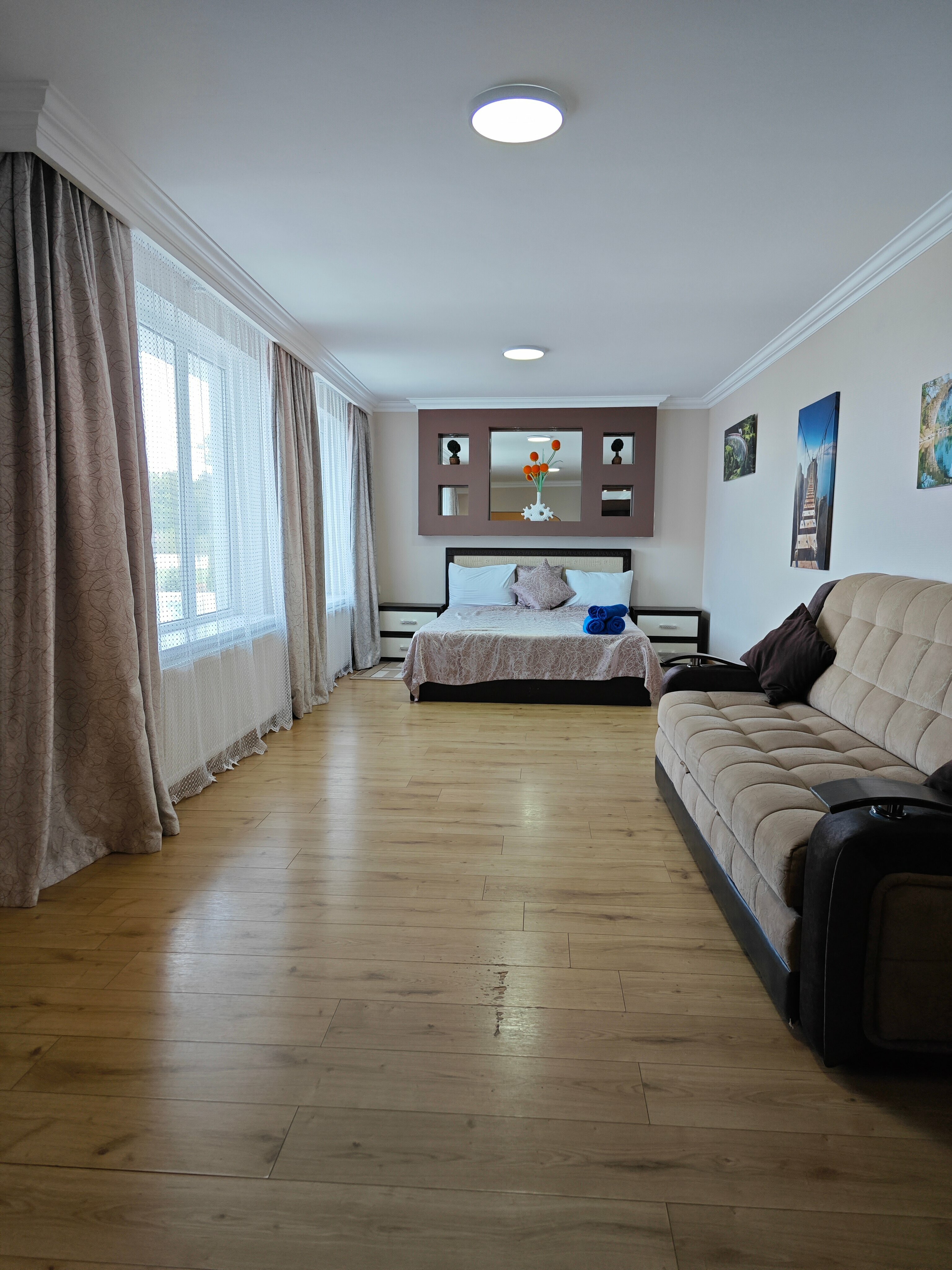 Апартаменты с 1 спальней