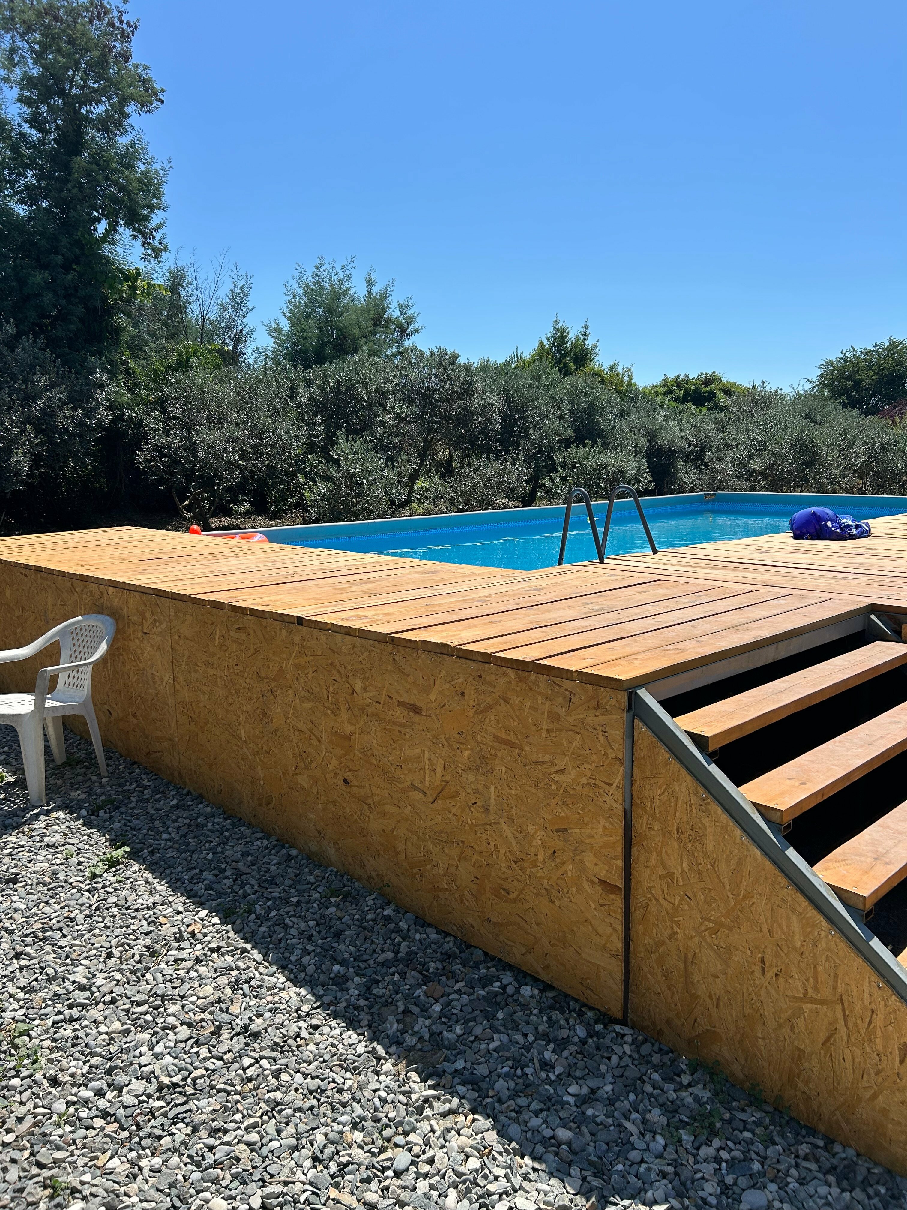 Двухместный номер с 2 отдельными кроватями, вид на бассейн