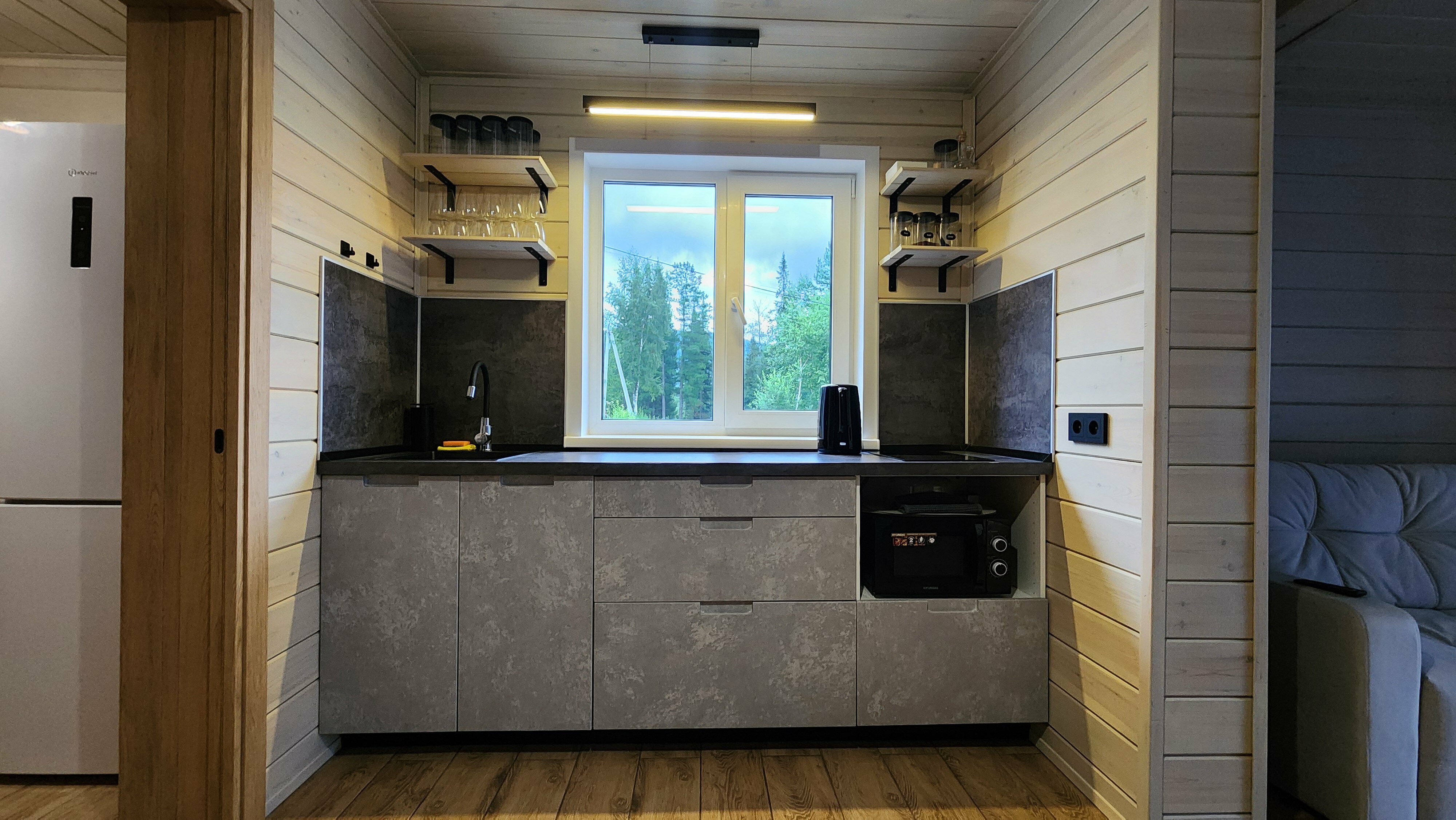 Коттедж с видом на лес