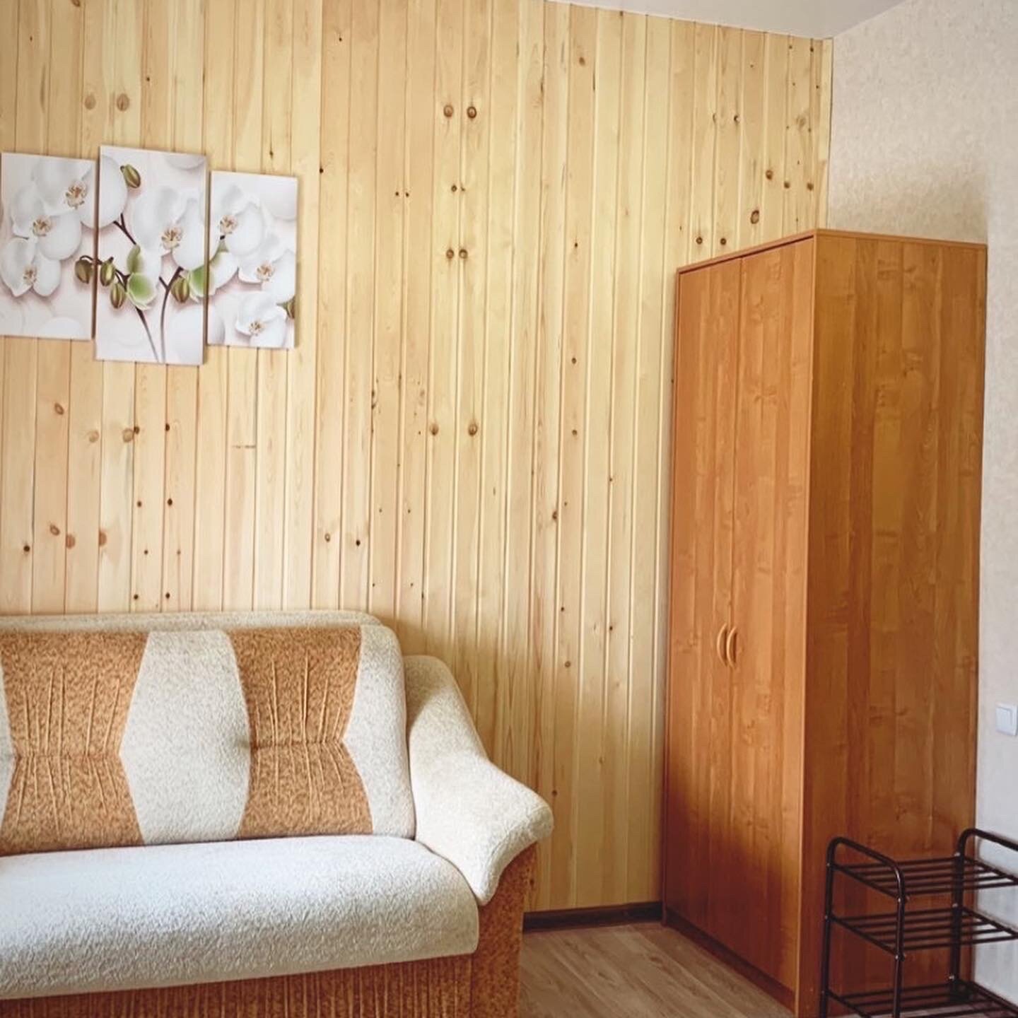 Четырехместный номер с видом на сад