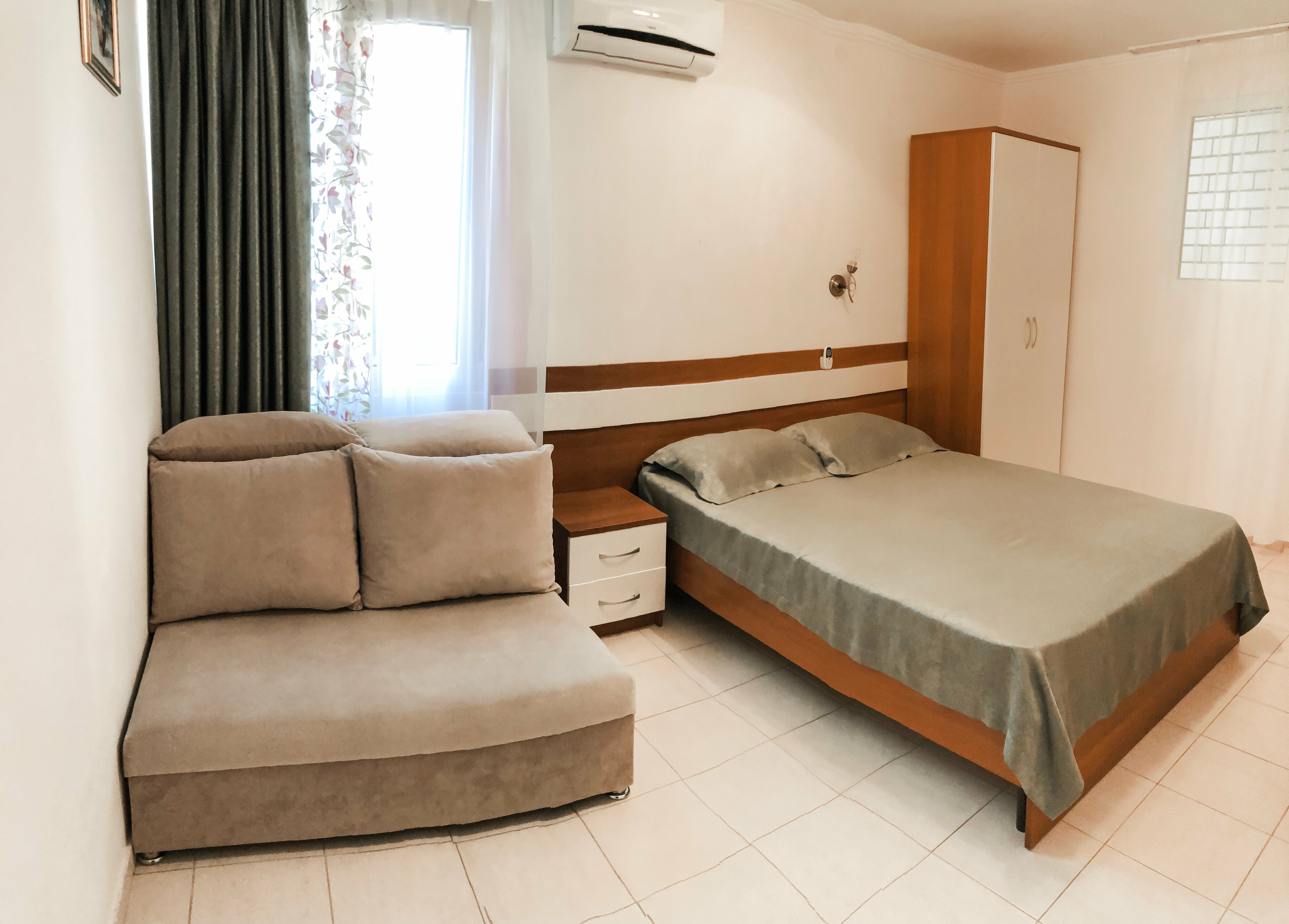 Стандартный двухместный номер с 1 кроватью или 2 отдельными кроватями