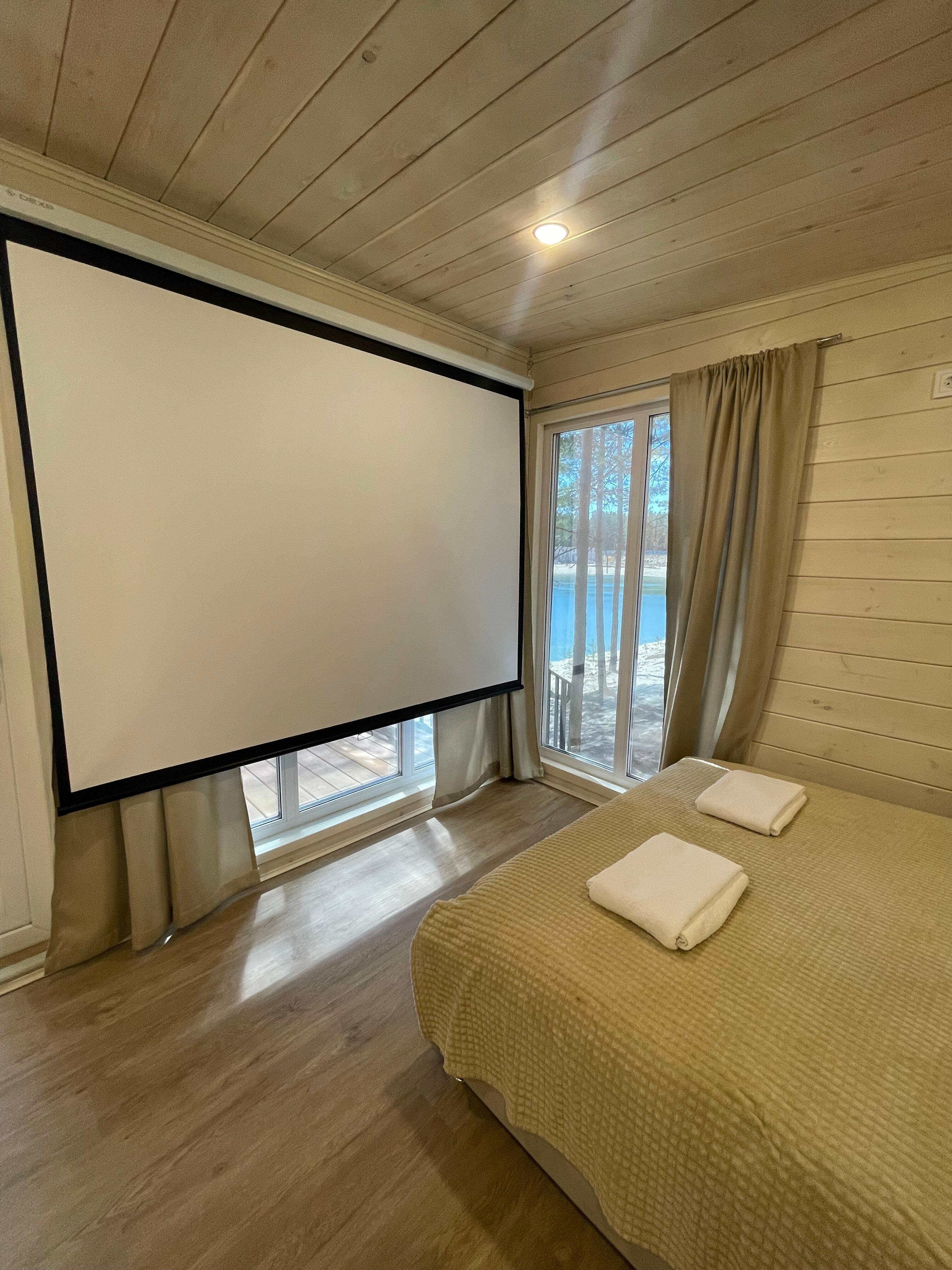 Двухместный номер с 1 кроватью и видом на озеро