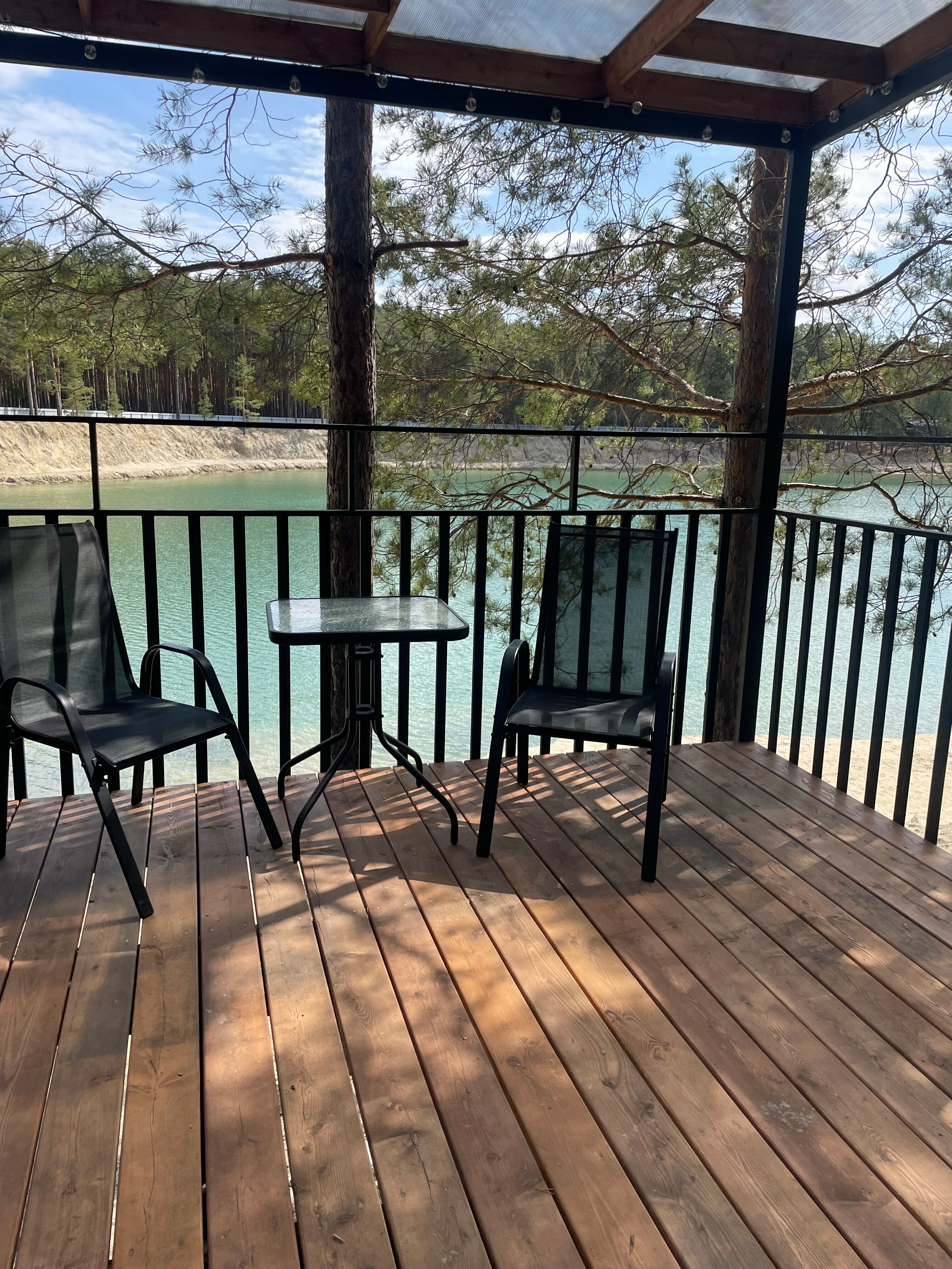 Двухместный номер с 1 кроватью и видом на озеро