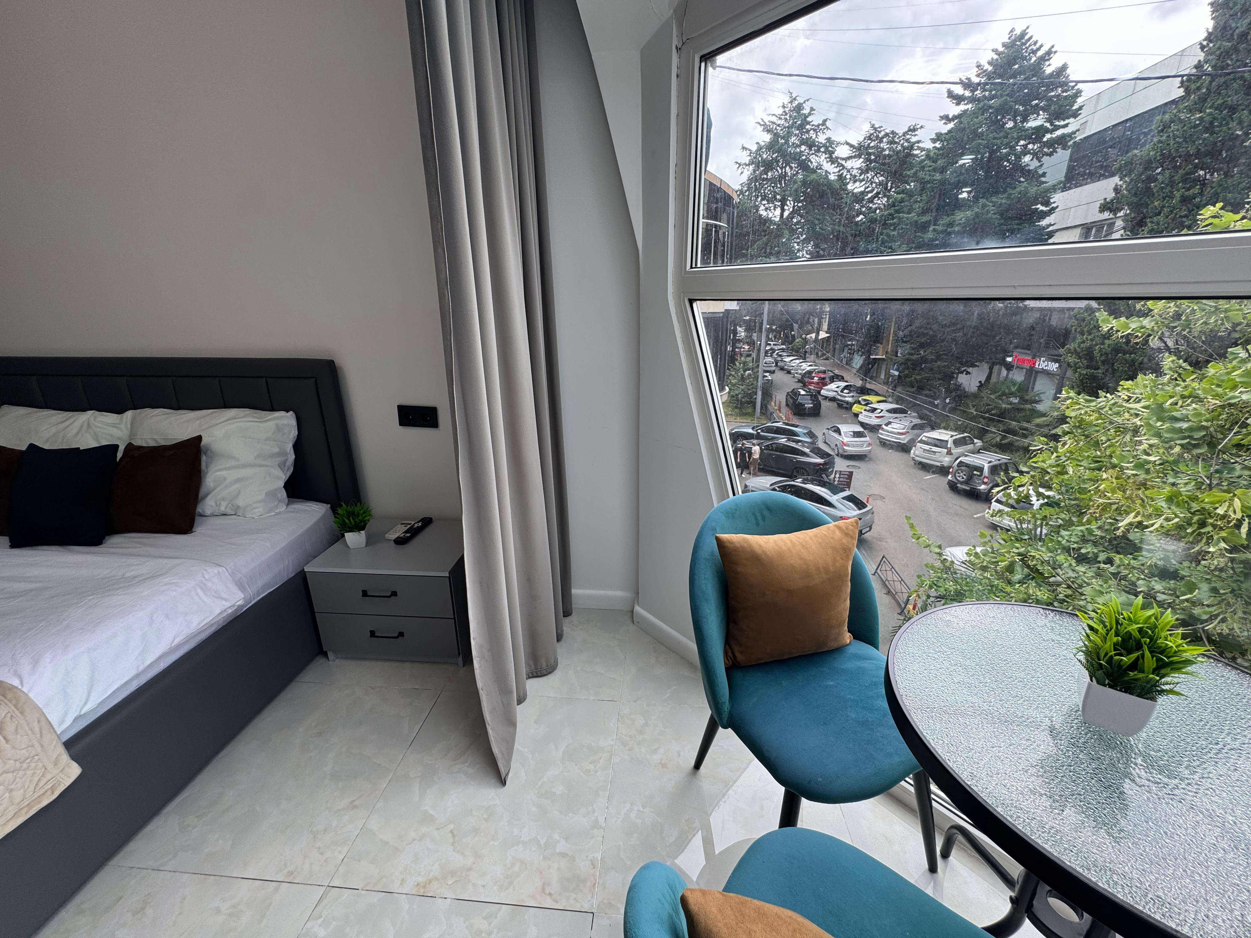 Двухместный номер-студия Делюкс с 1 кроватью