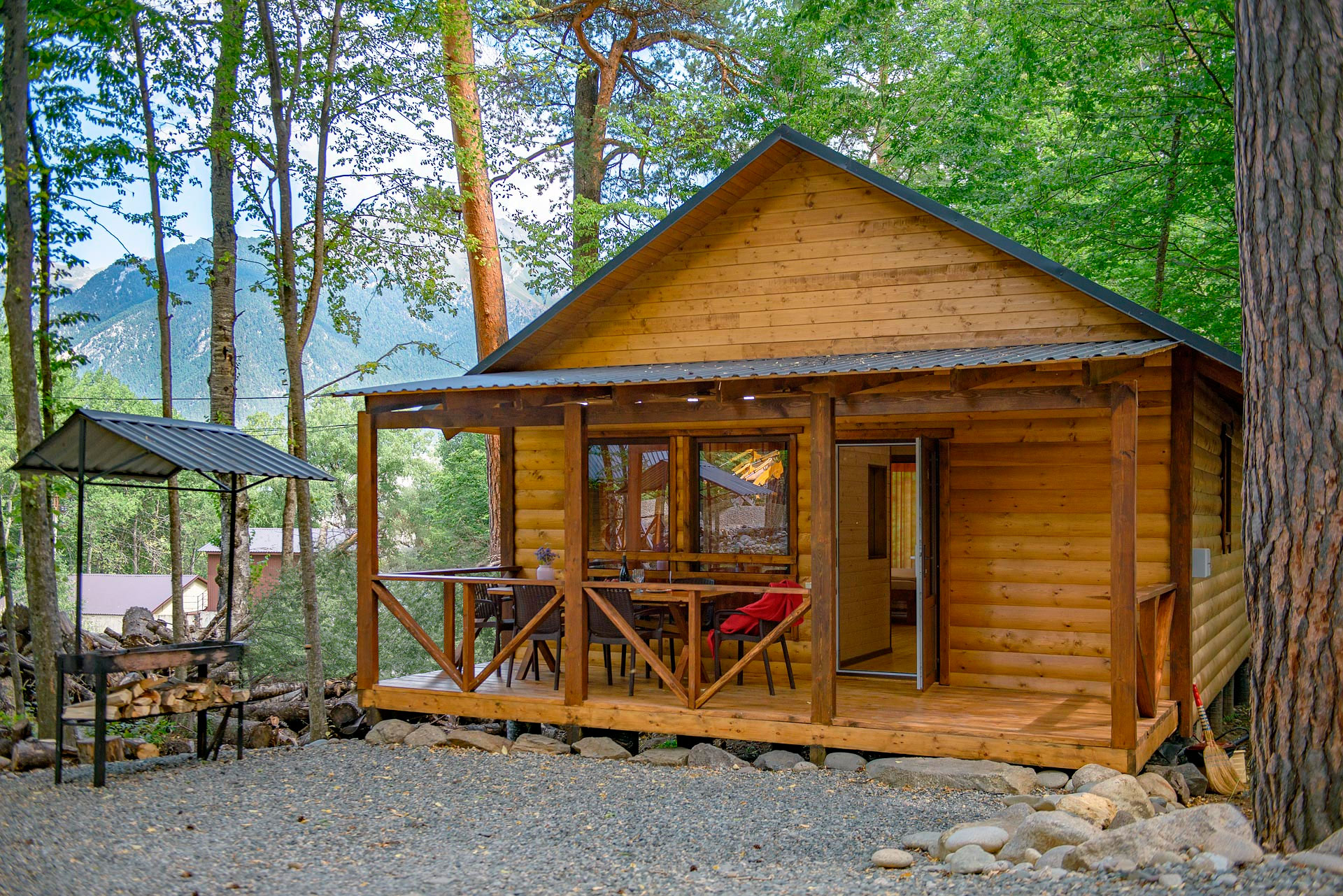 Шале с 2 спальнями