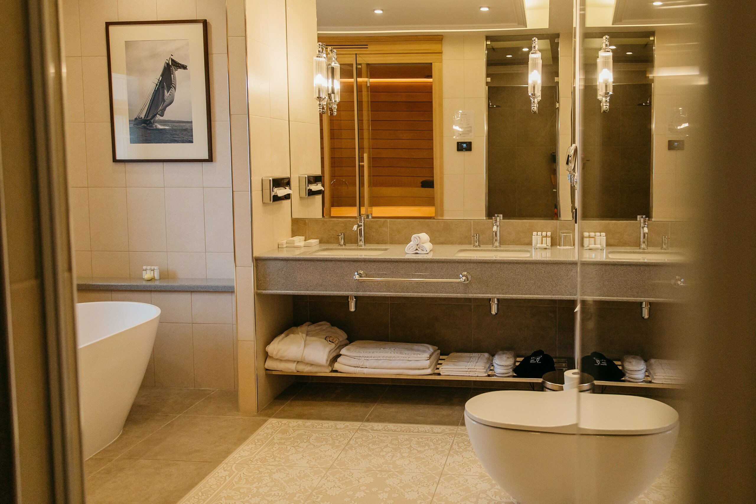 Люкс с сауной