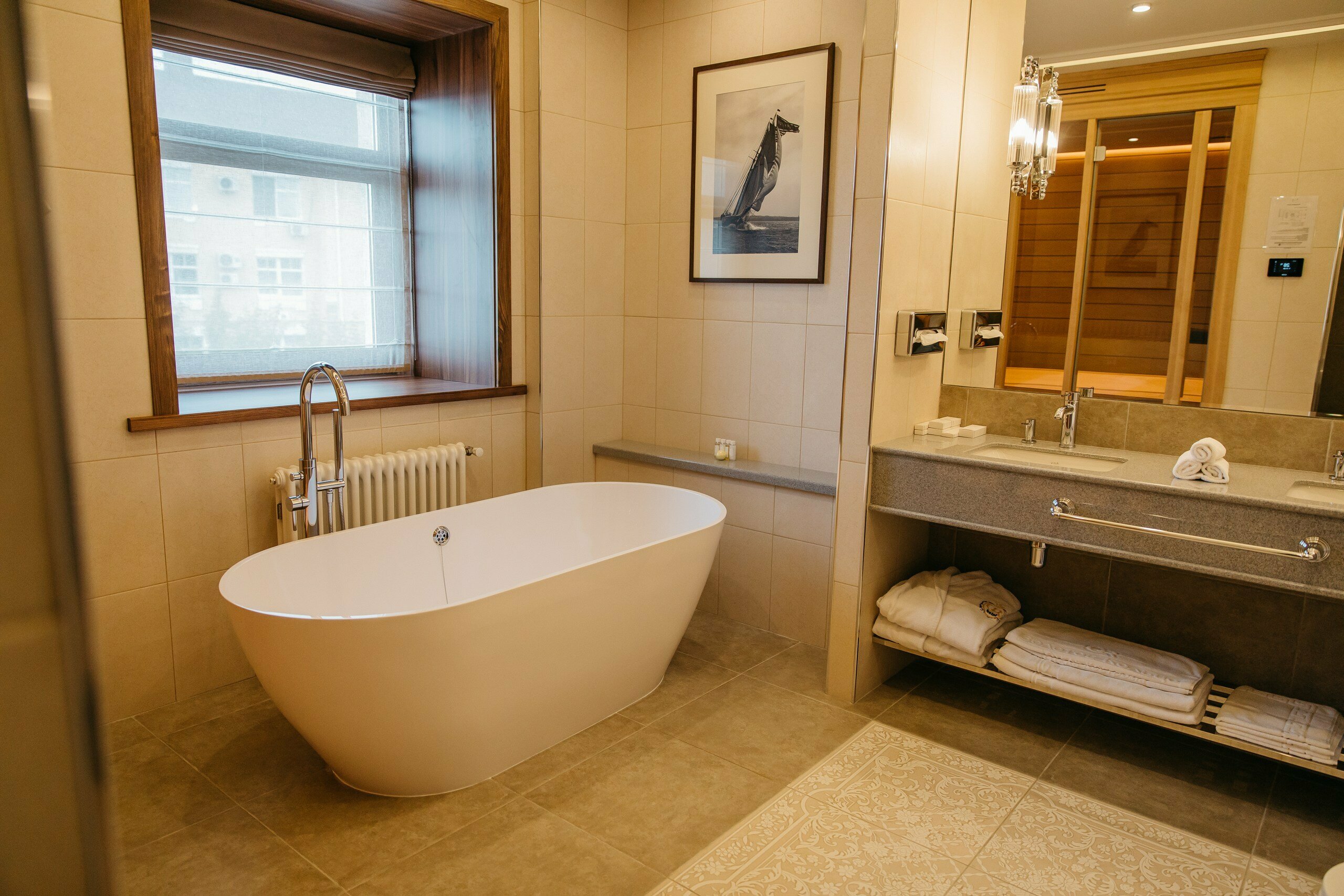 Люкс с сауной