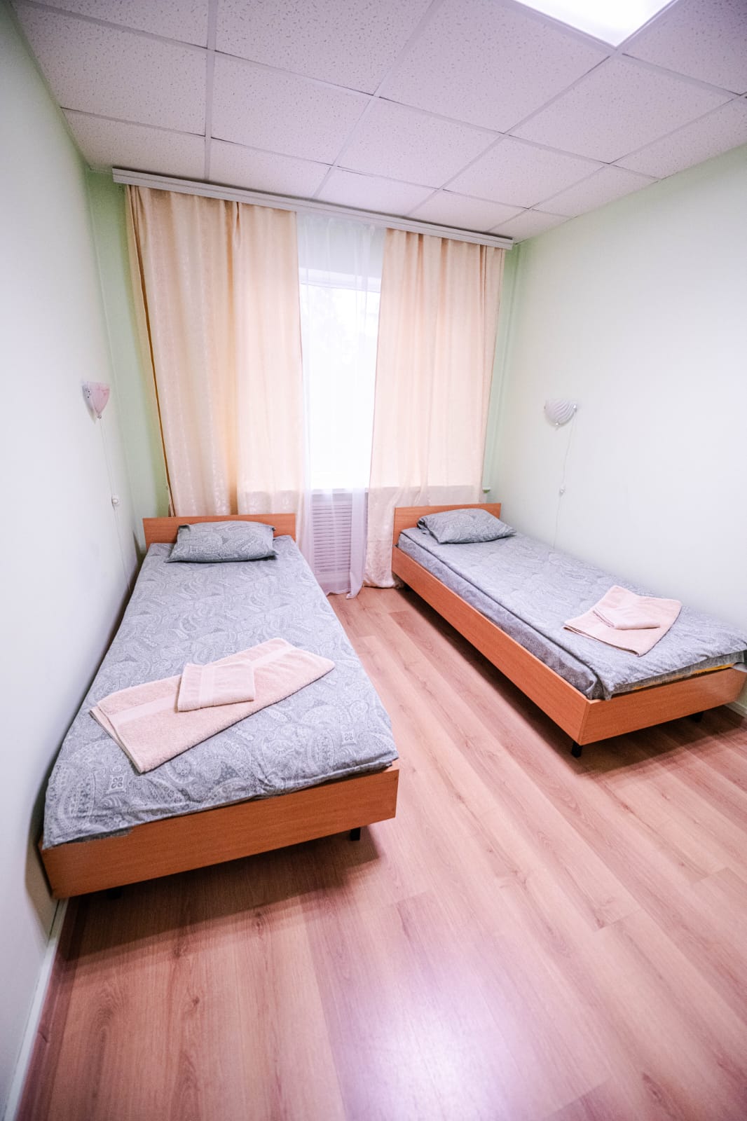 Двухместный номер с 2 отдельными кроватями и ванной