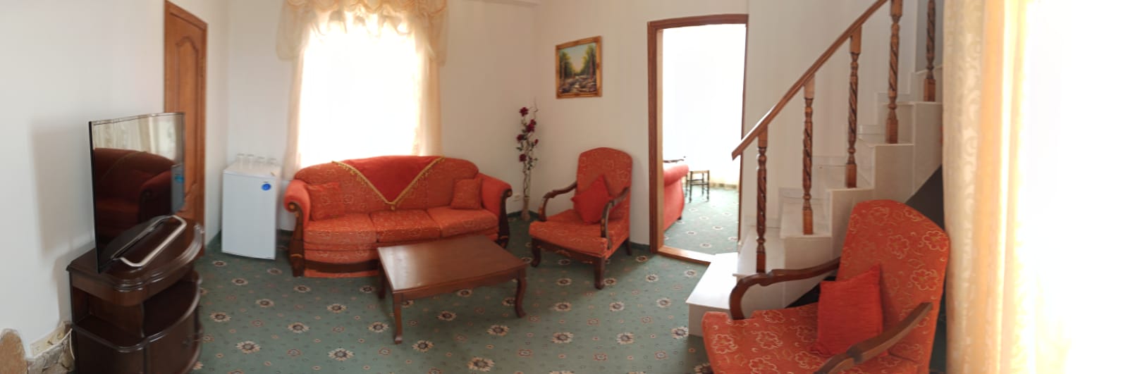 Двухуровневый четырехместный номер