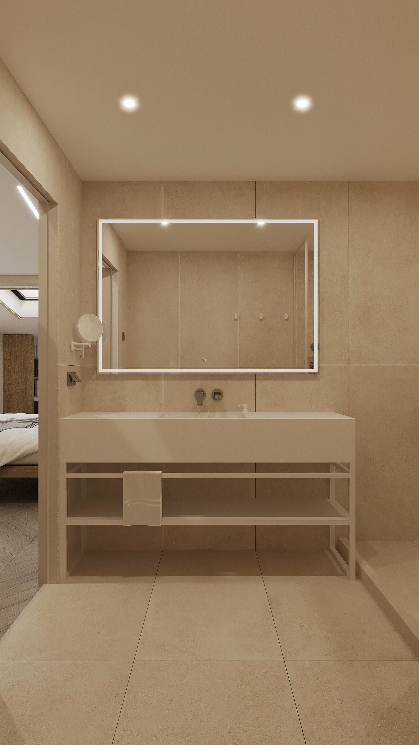 Супериор с ванной мансарда