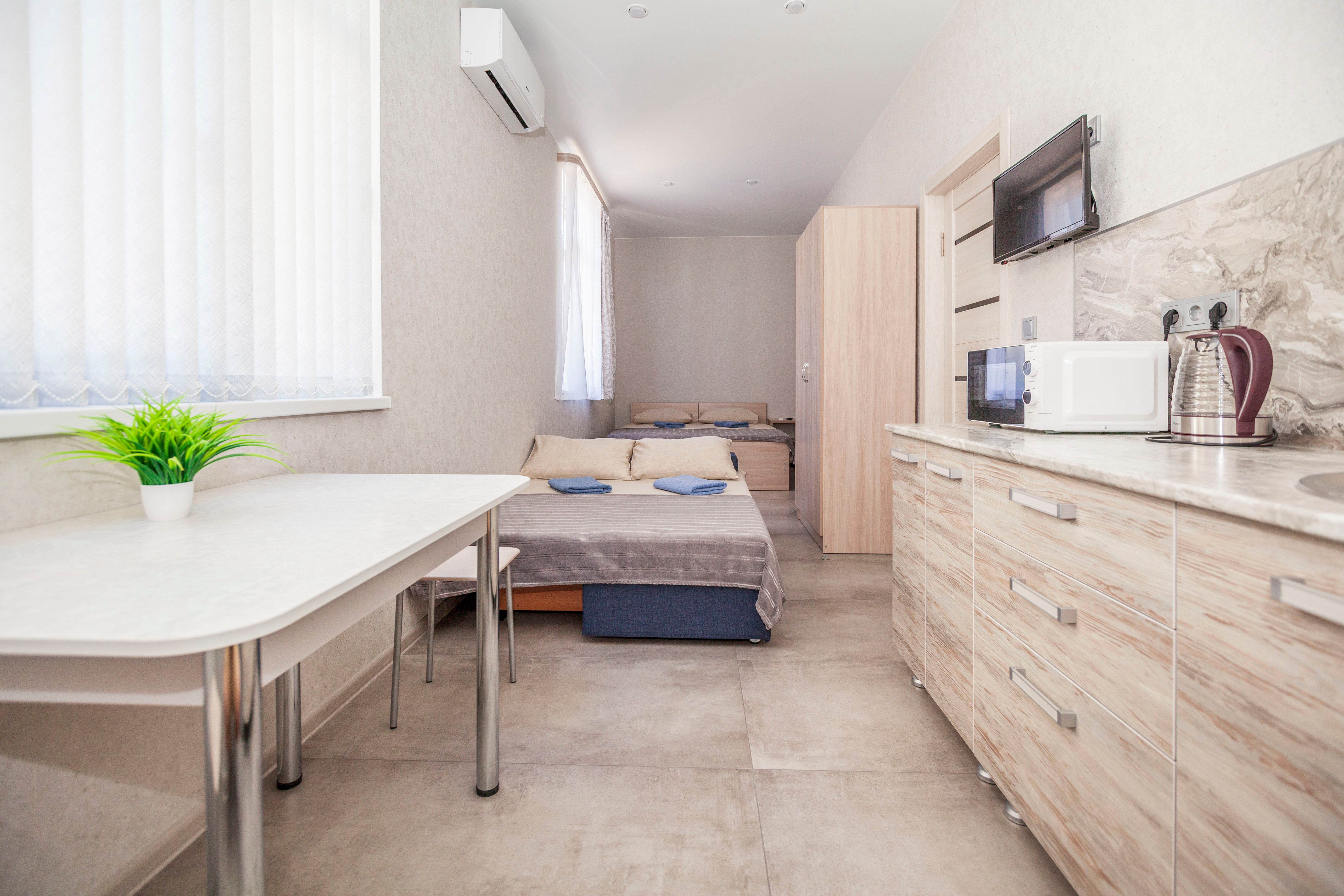 Четырехместный номер с душем