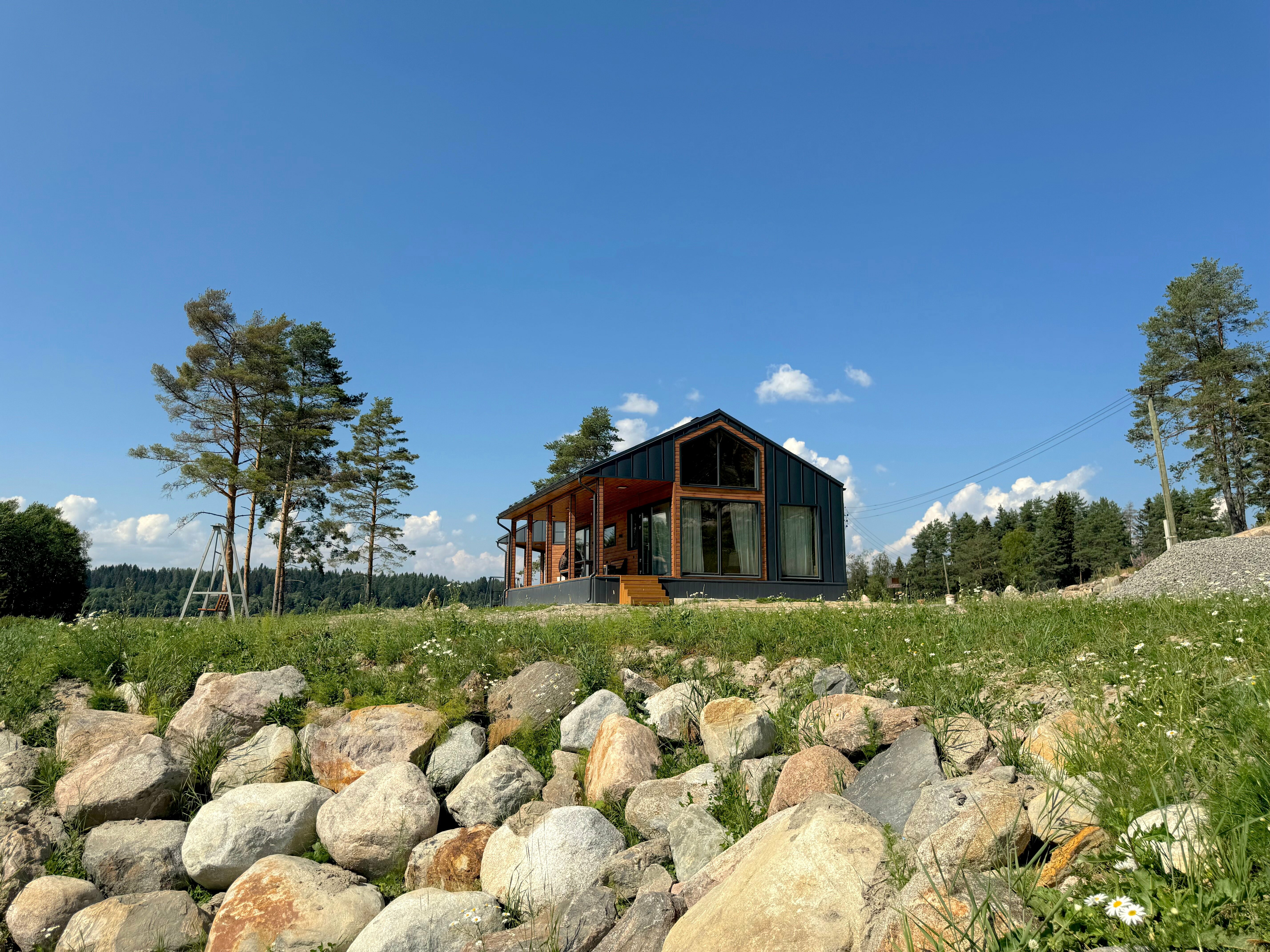 ДОМИКИ ИХОЯРВИ на ОЗЕРЕ (ДОМ №4)