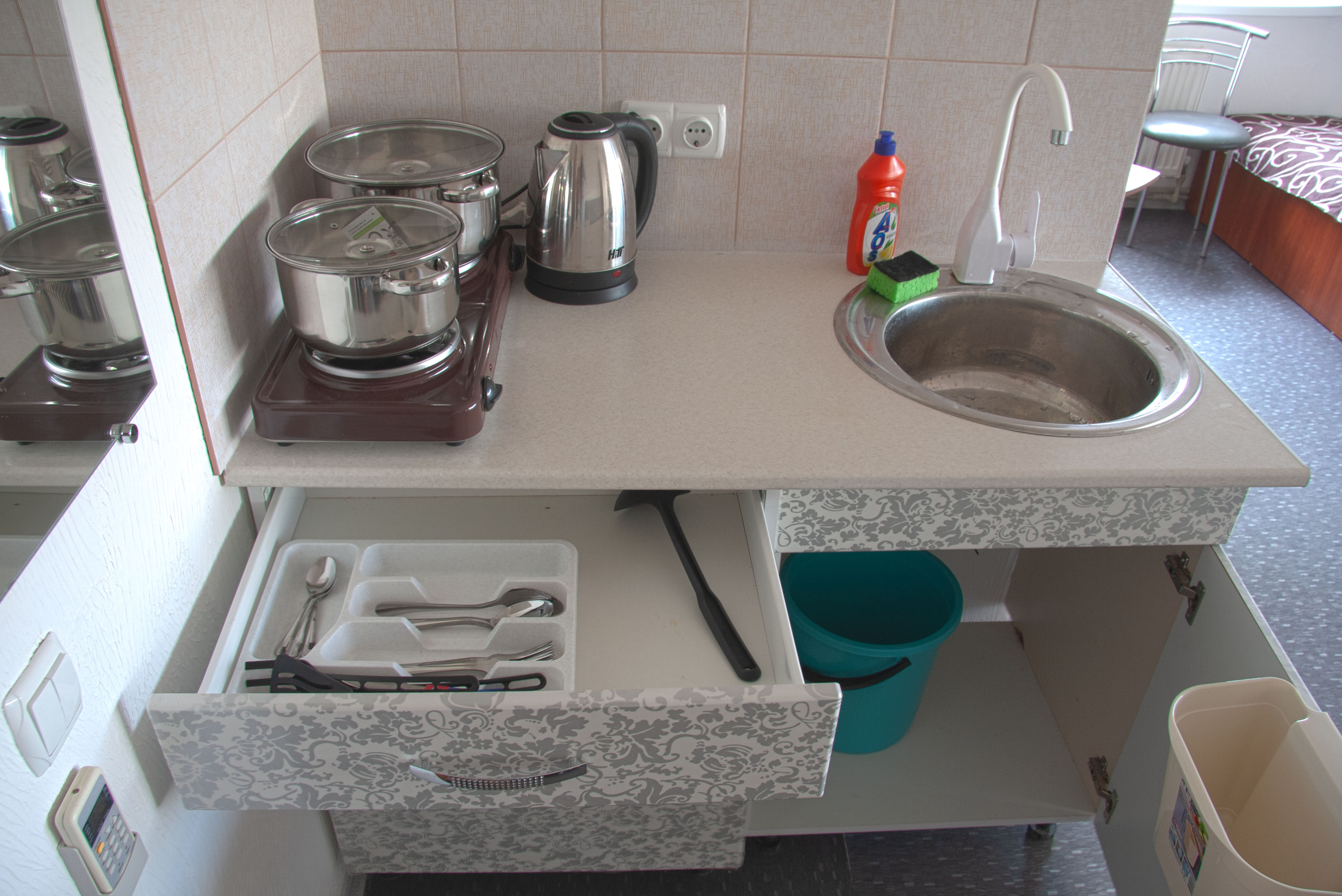 Четырехместный номер с балконом