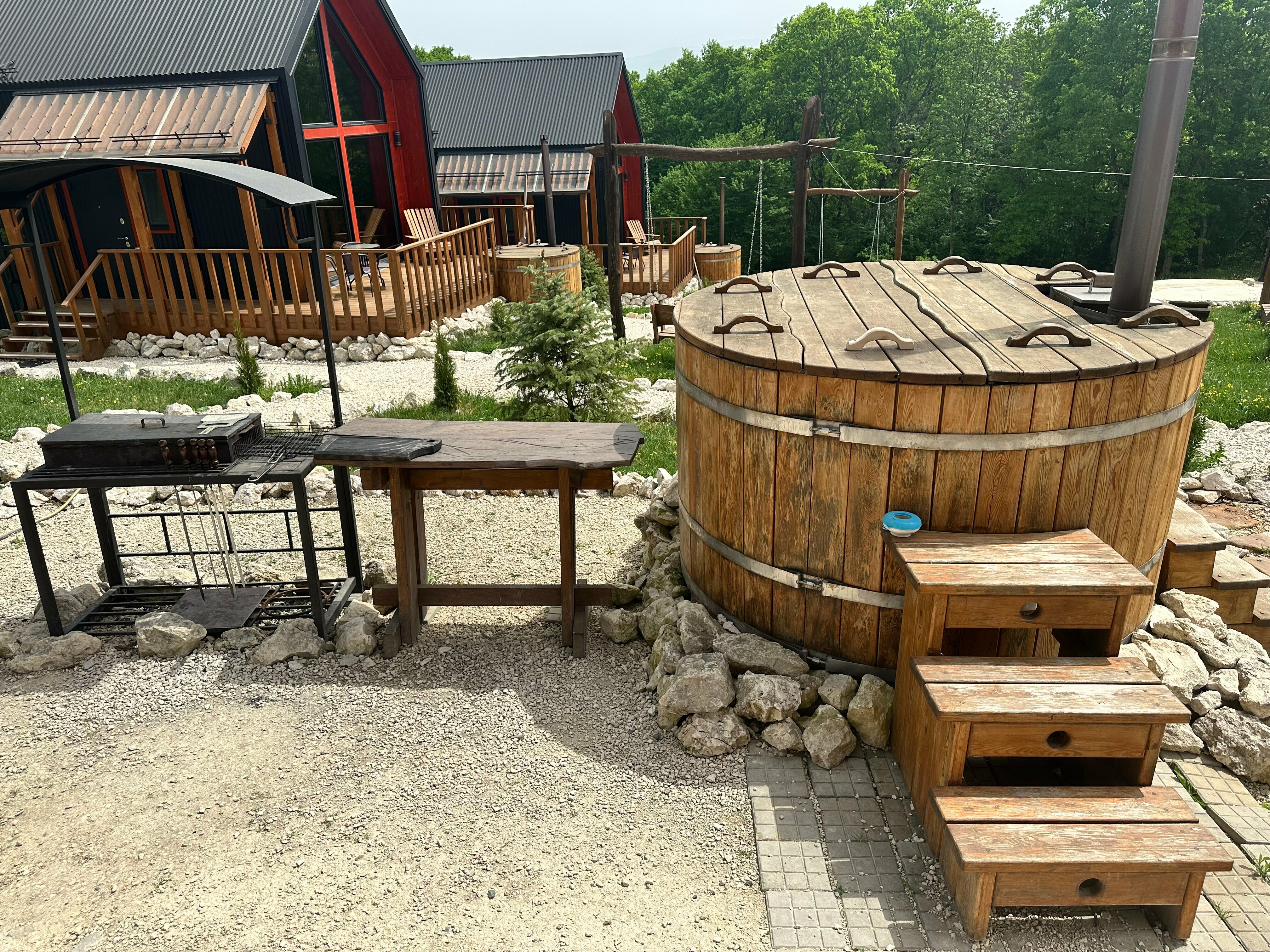 Коттедж с видом на горы