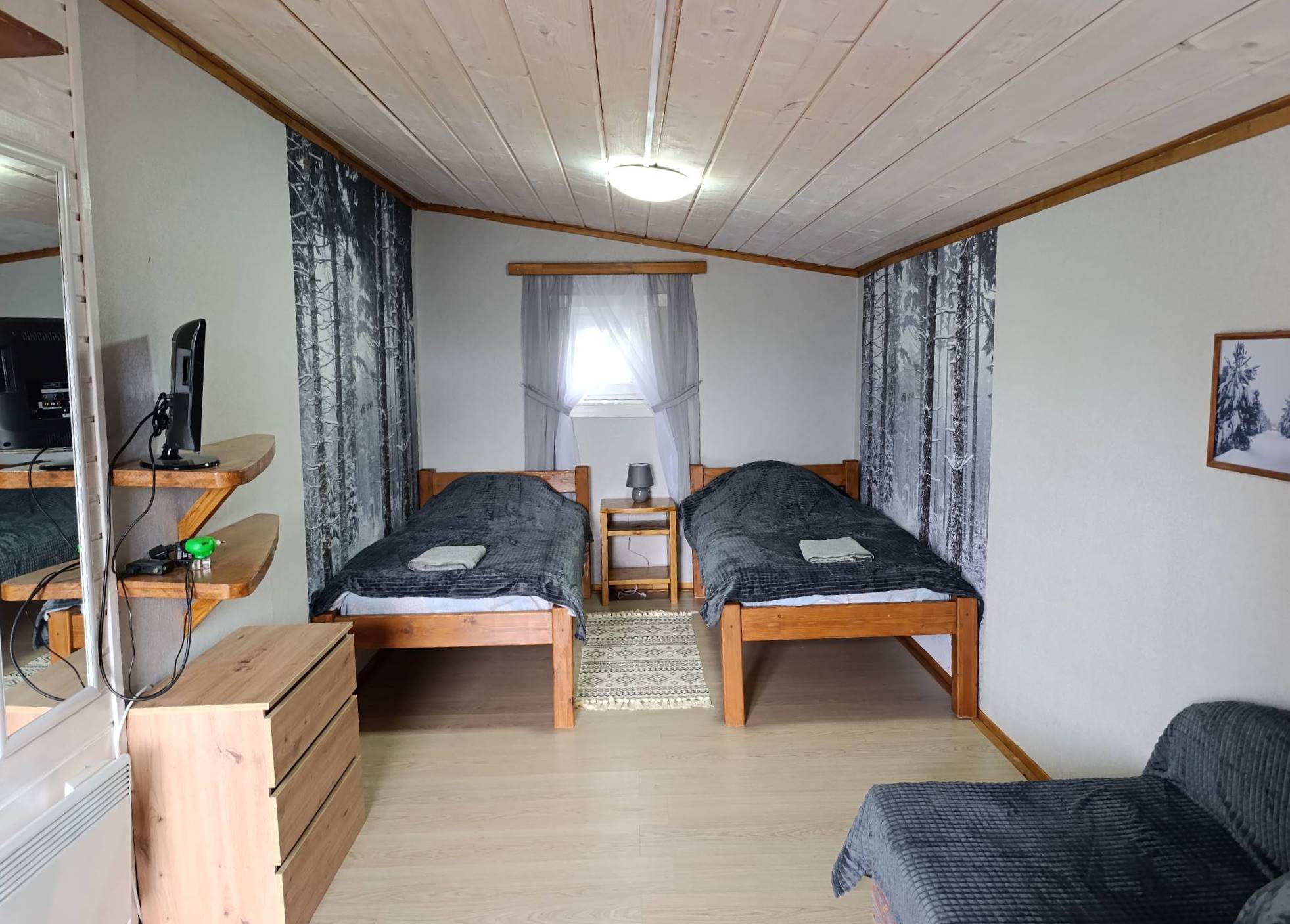 Двухместный номер с 2 отдельными кроватями