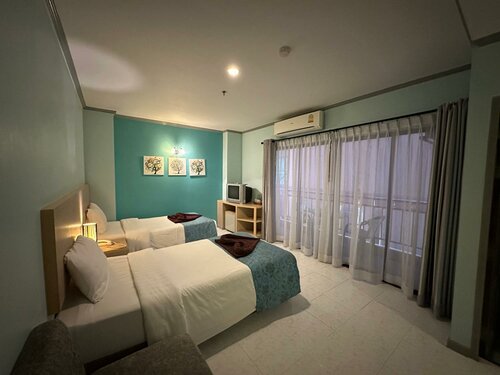 Standard Twin with No View в Thipurai City Hotel