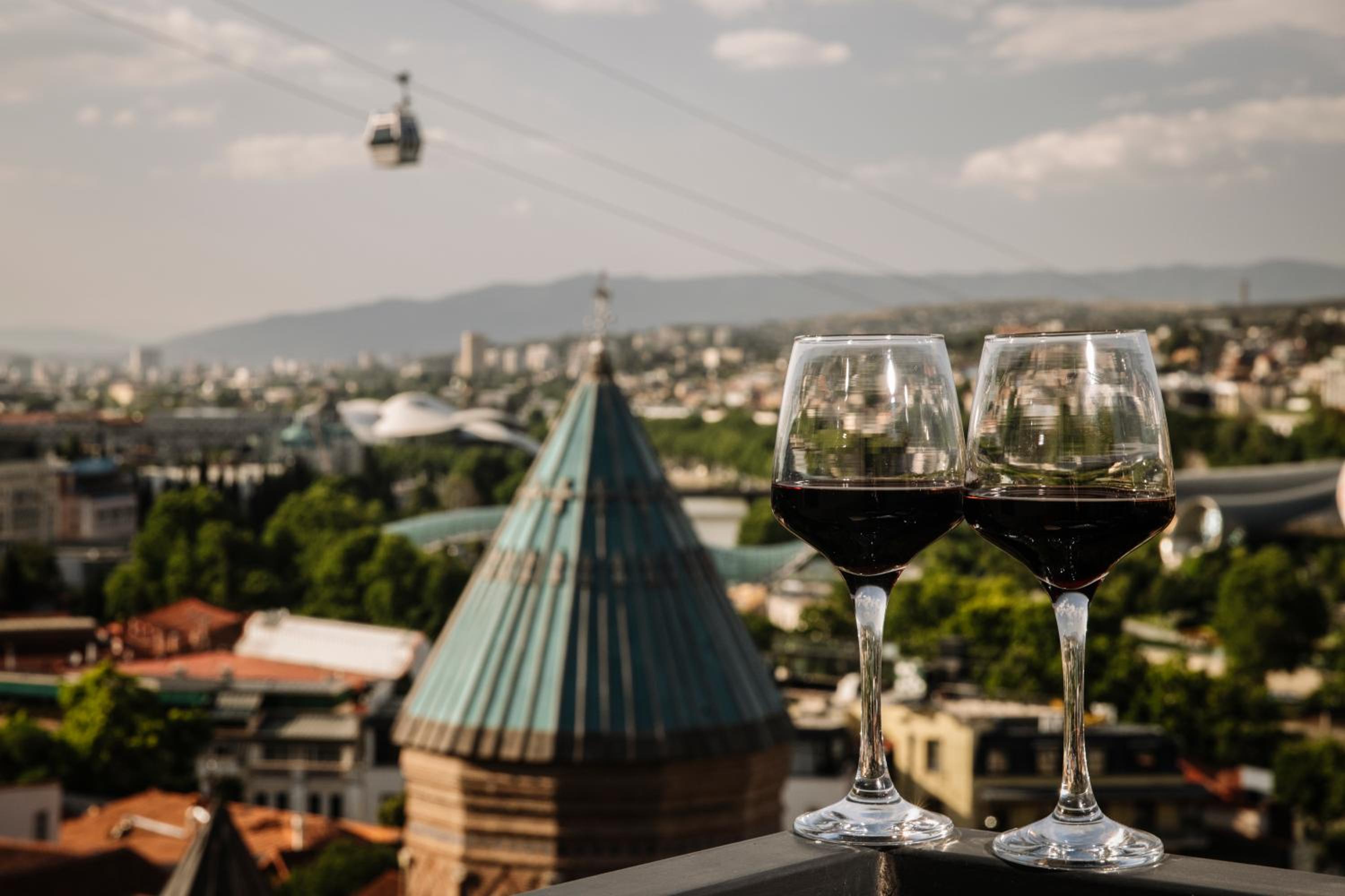 Superior Double Room with City View and Balcony