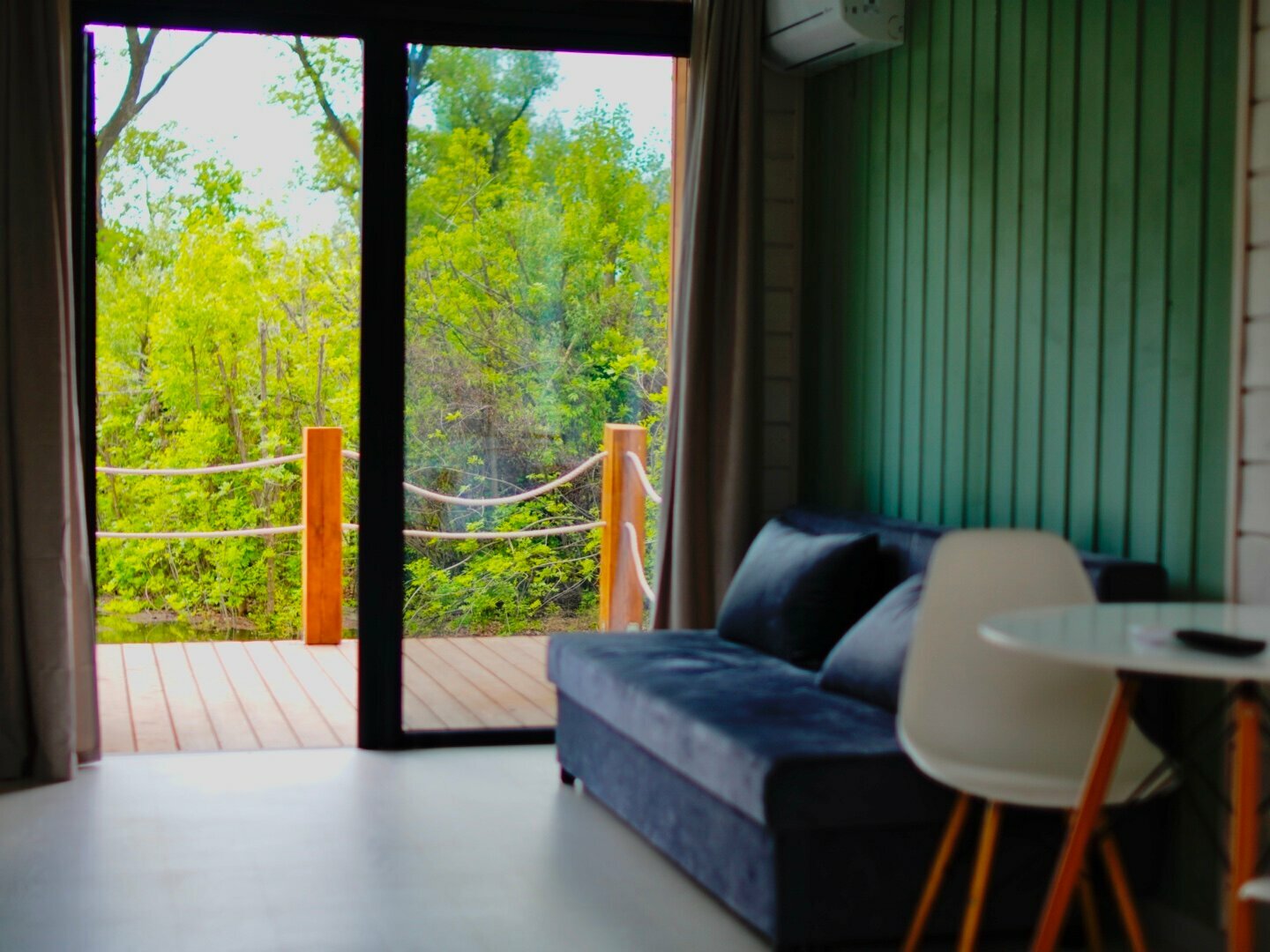 Мини-Барнхаус "Мальдивы" с террасой