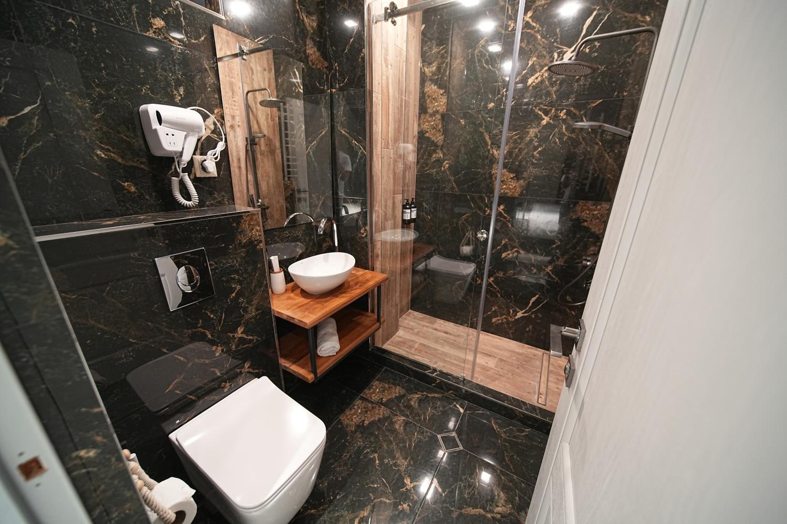 Family Room With Sauna