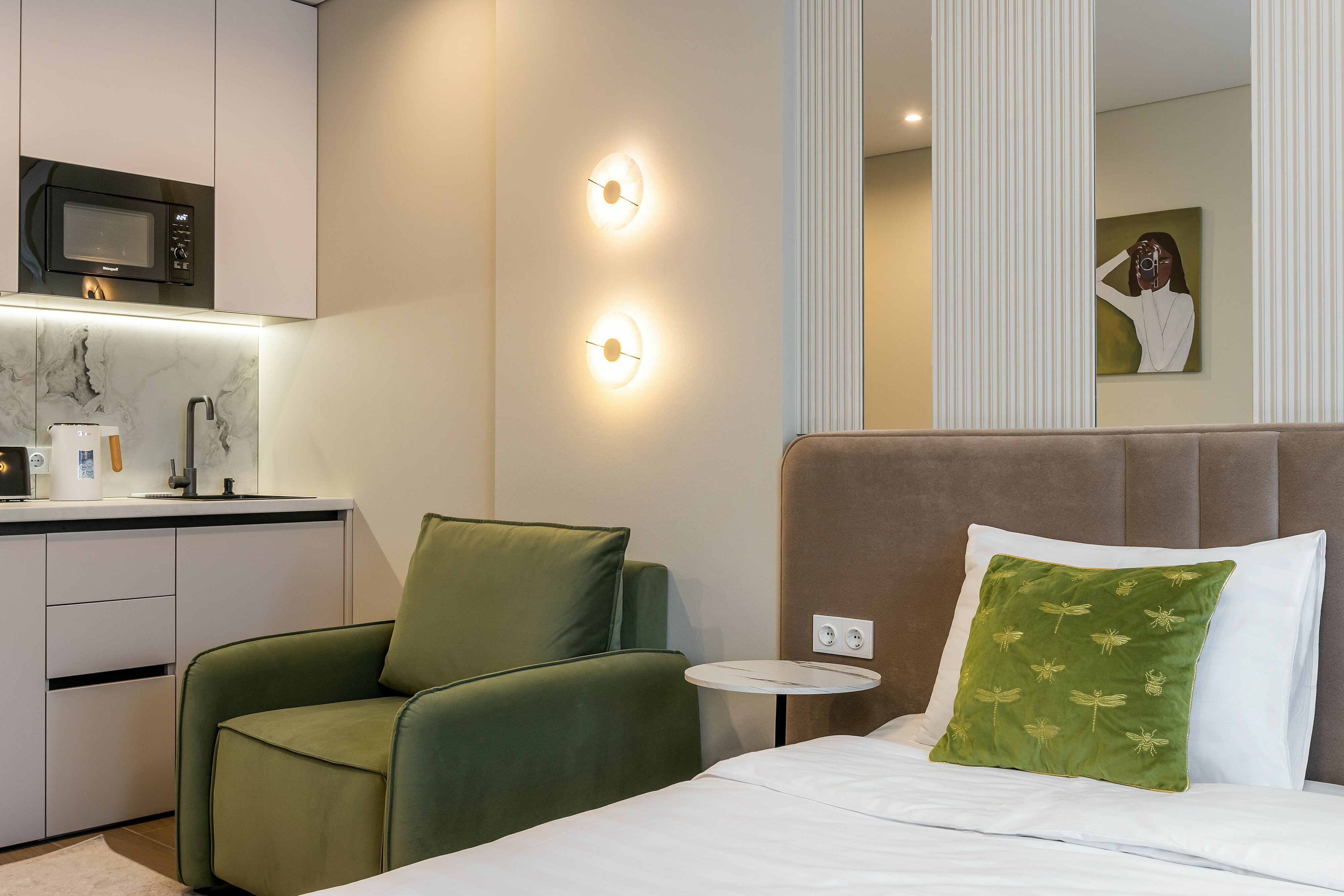 Студия Praline с видом на лес