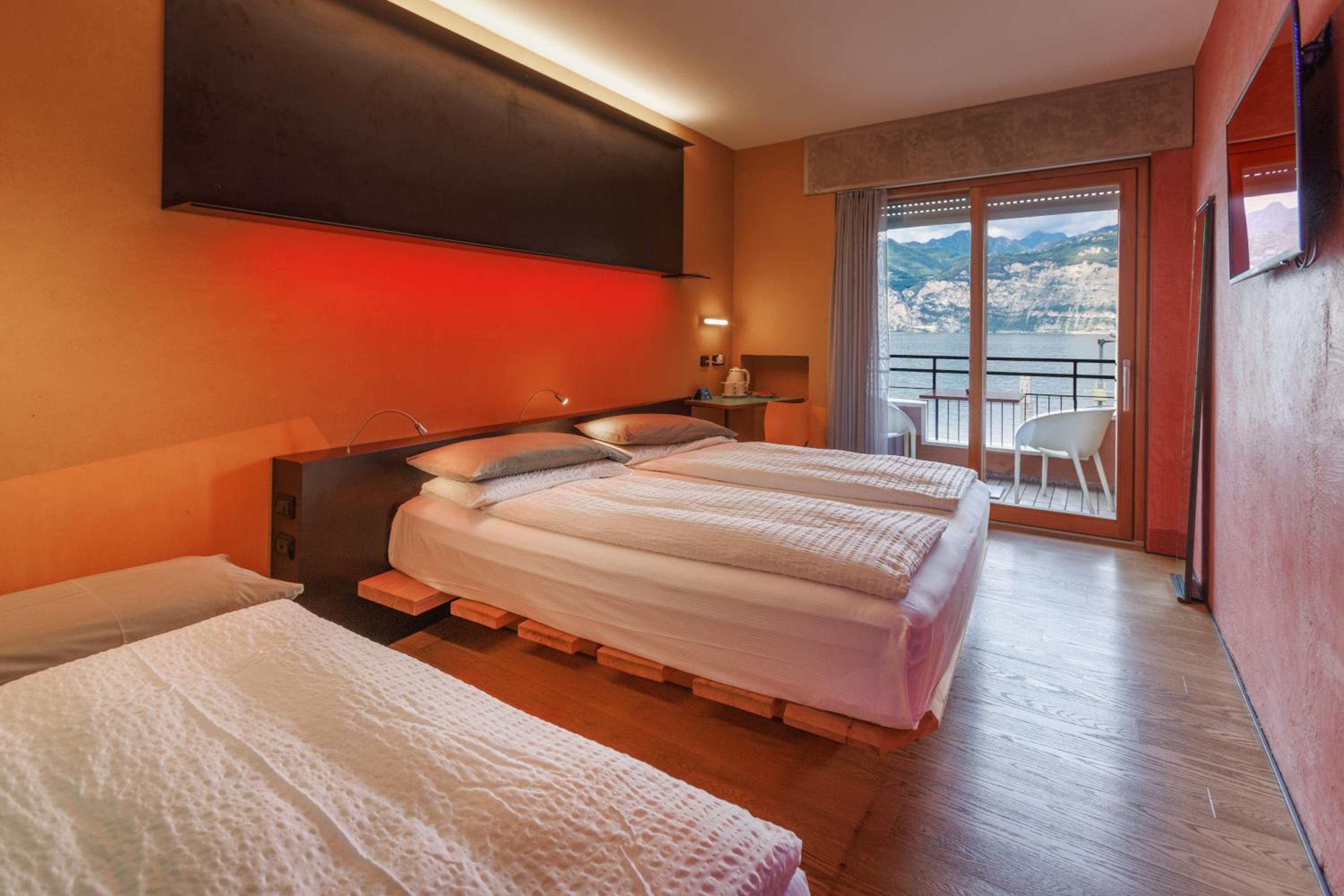 Triple Room Front Lake with Balcony (2 adults  + 1 child) 