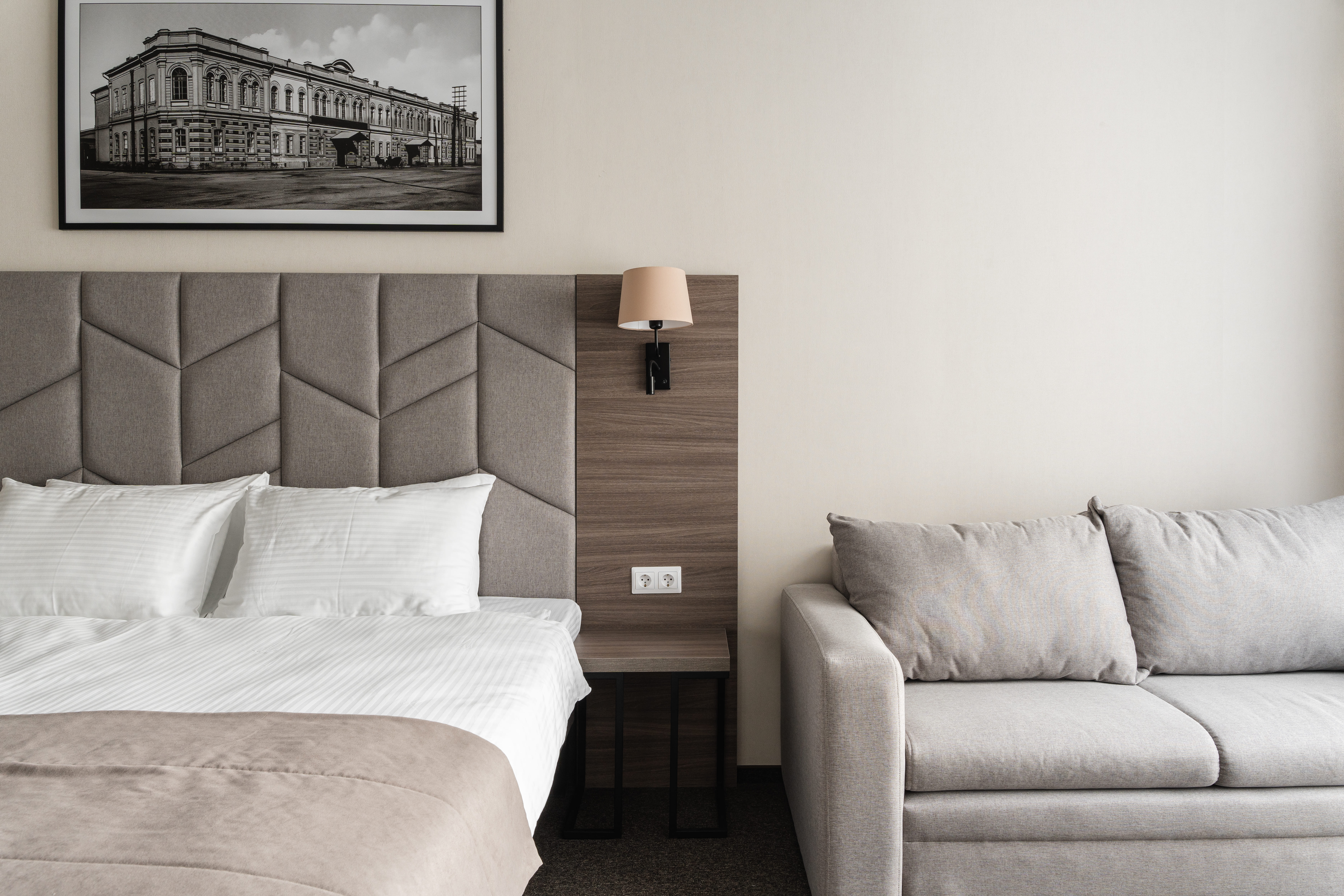 Стандартный двухместный номер с одной или двумя раздельными кроватями с видом во внутренний двор