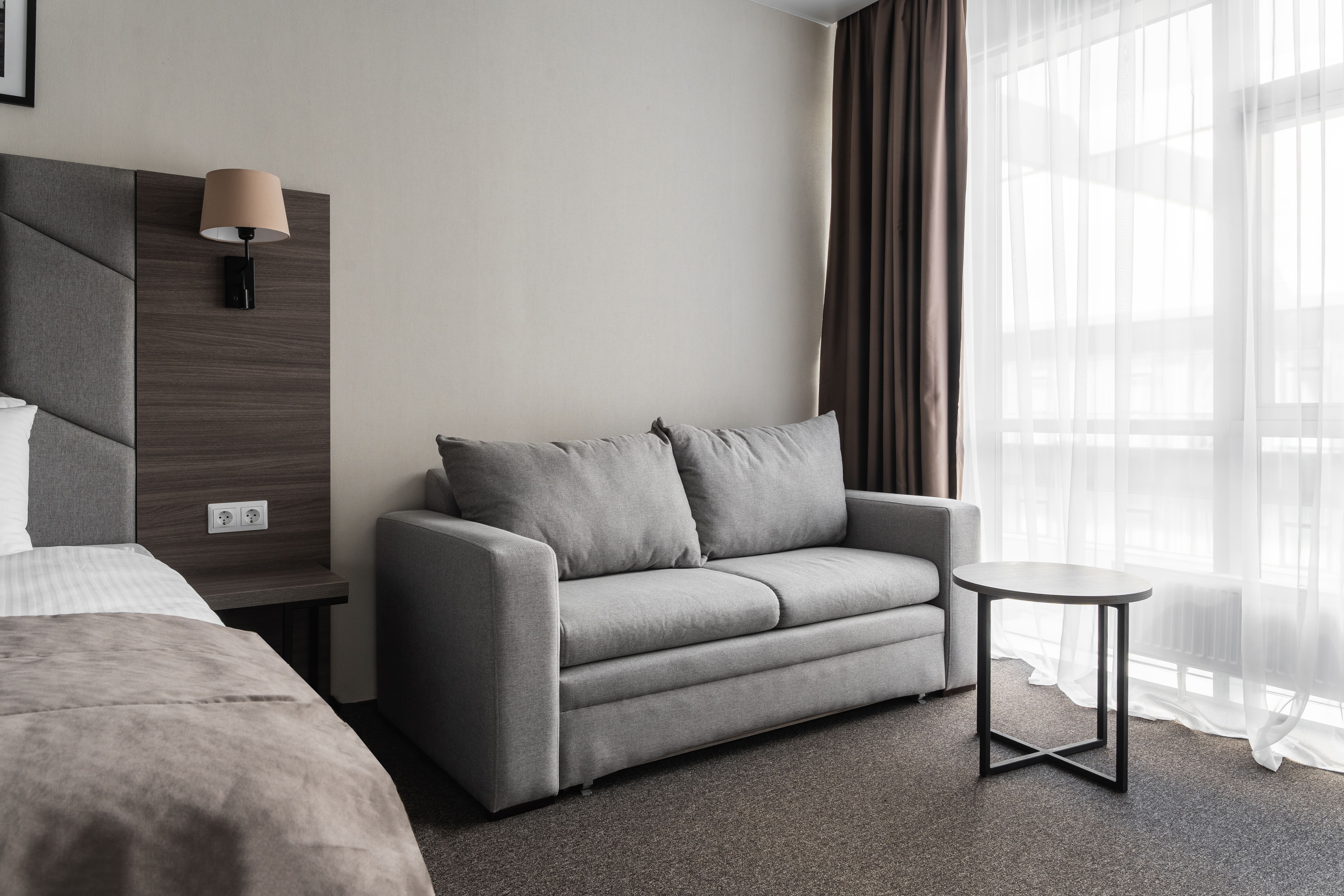 Стандартный двухместный номер с одной или двумя раздельными кроватями с видом во внутренний двор