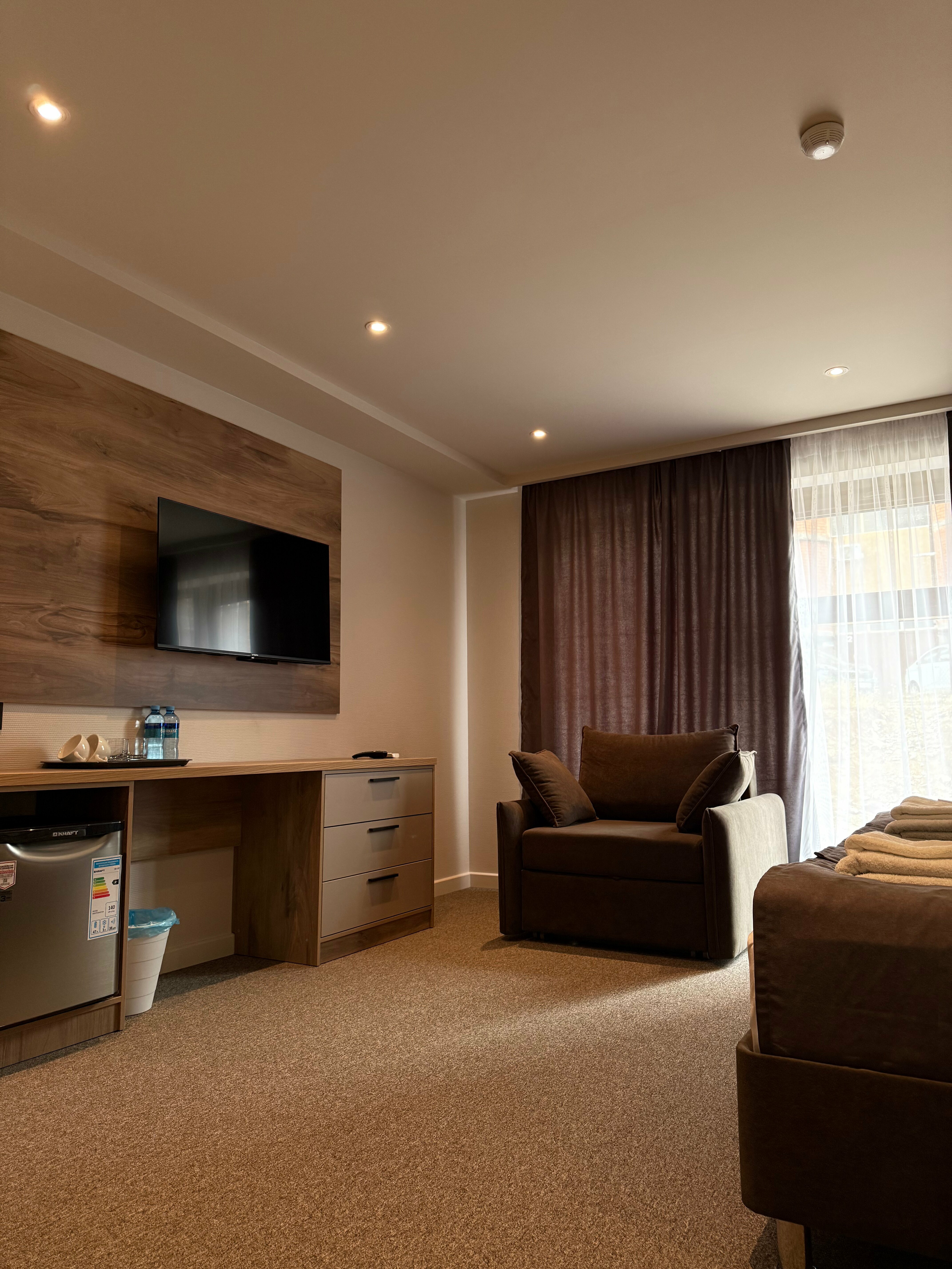 Улучшенный двухместный номер Делюкс с 1 кроватью или 2 отдельными кроватями