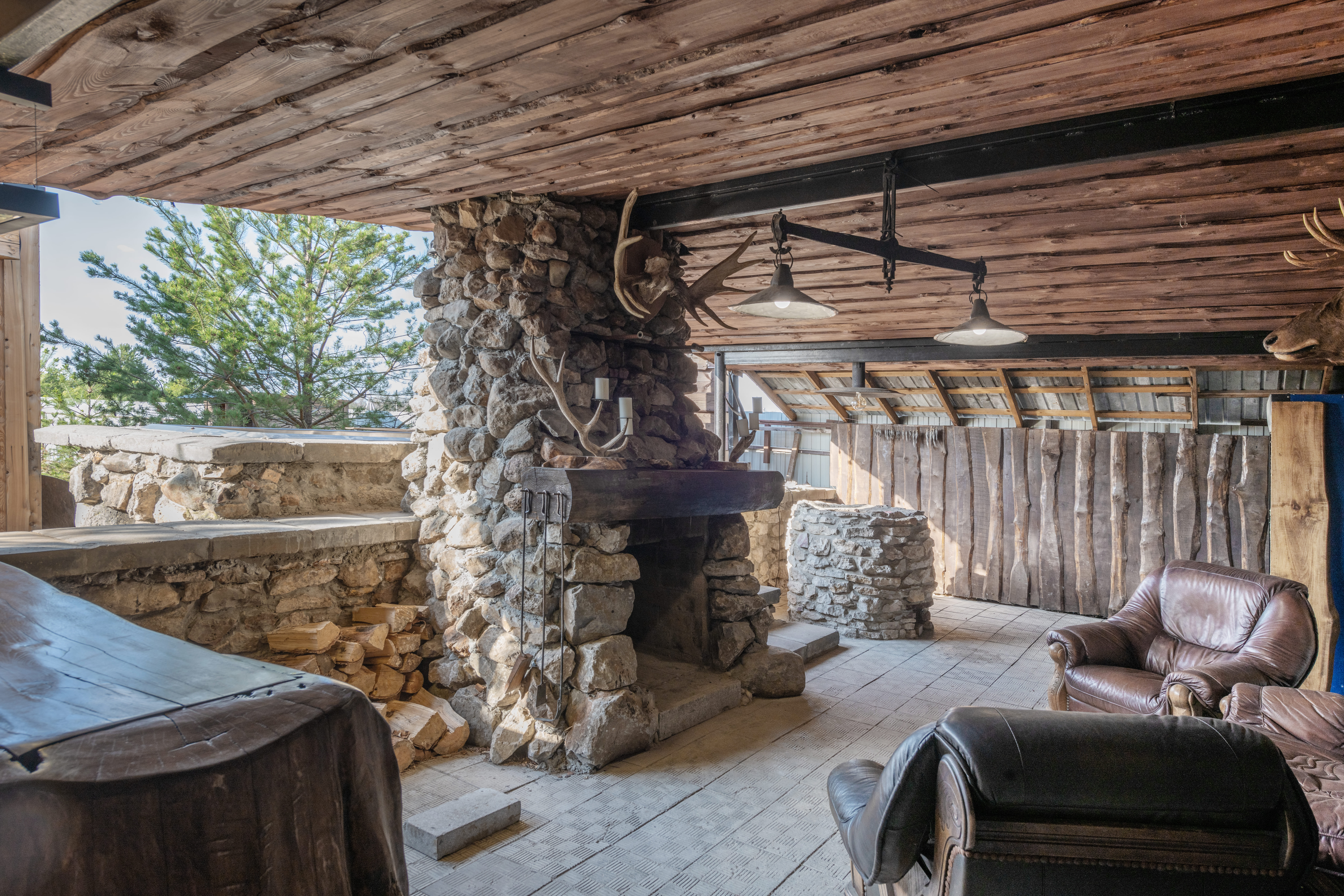 Дом охотника "Гастон"со  SPA-чаном и каминным залом