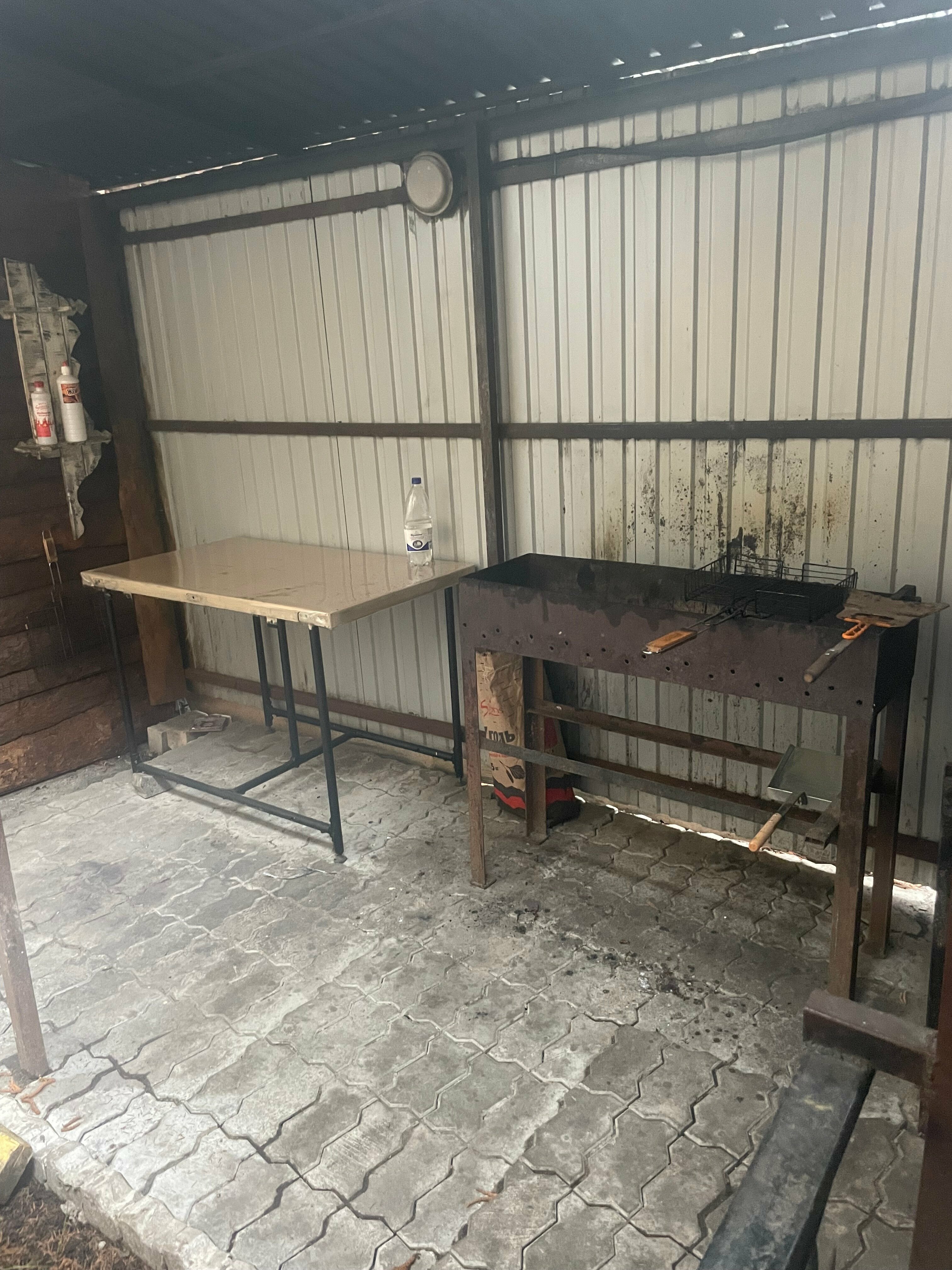 с баней на дровах