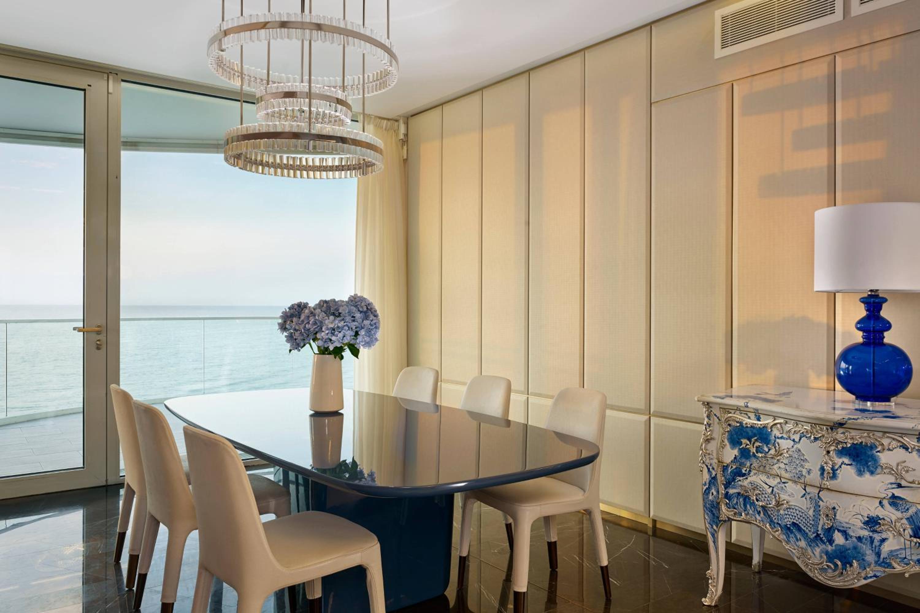 Panoramic Two-Bedroom Suite with Sea View and Balcony