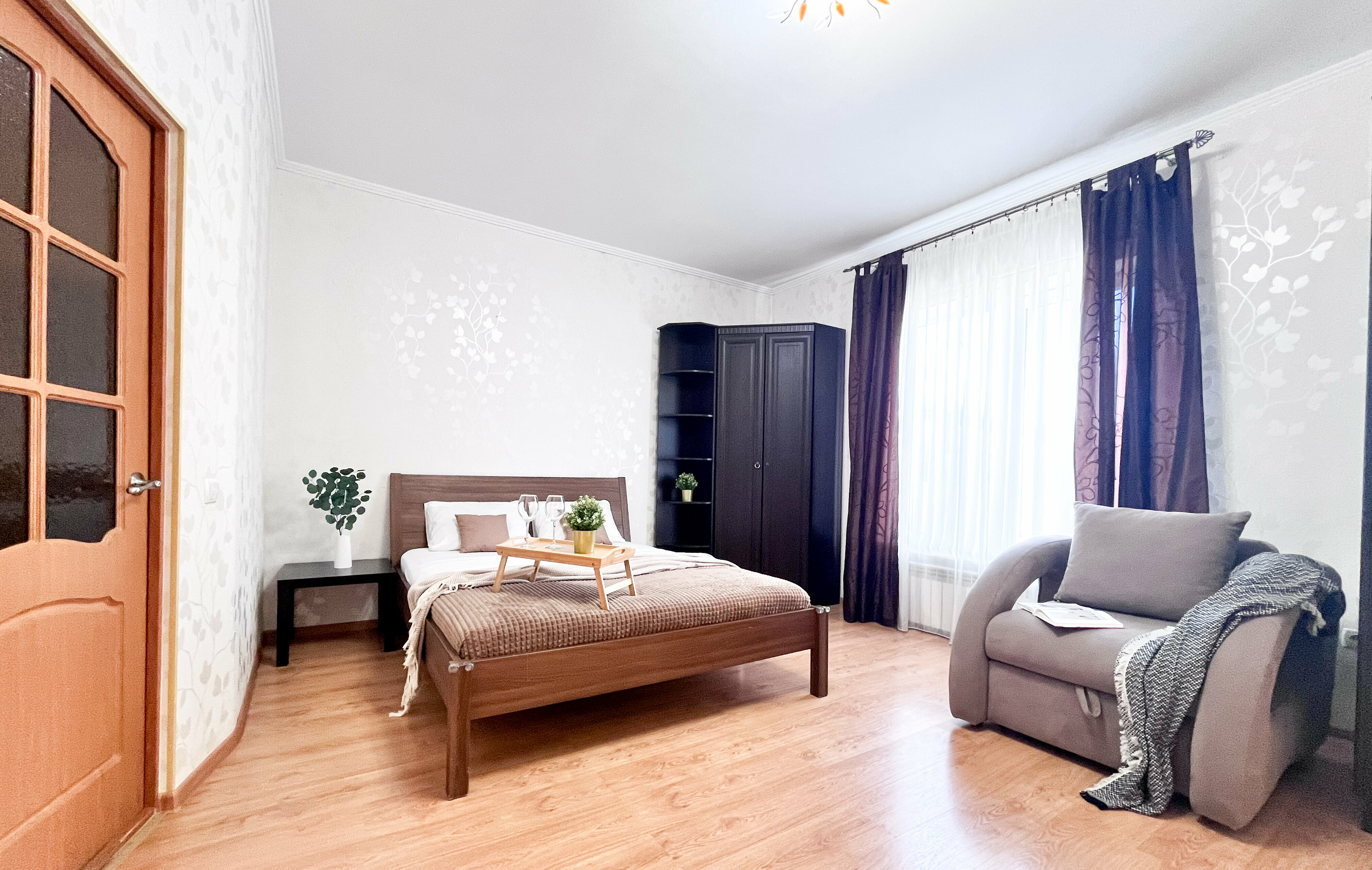 Апартаменты с 1 спальней