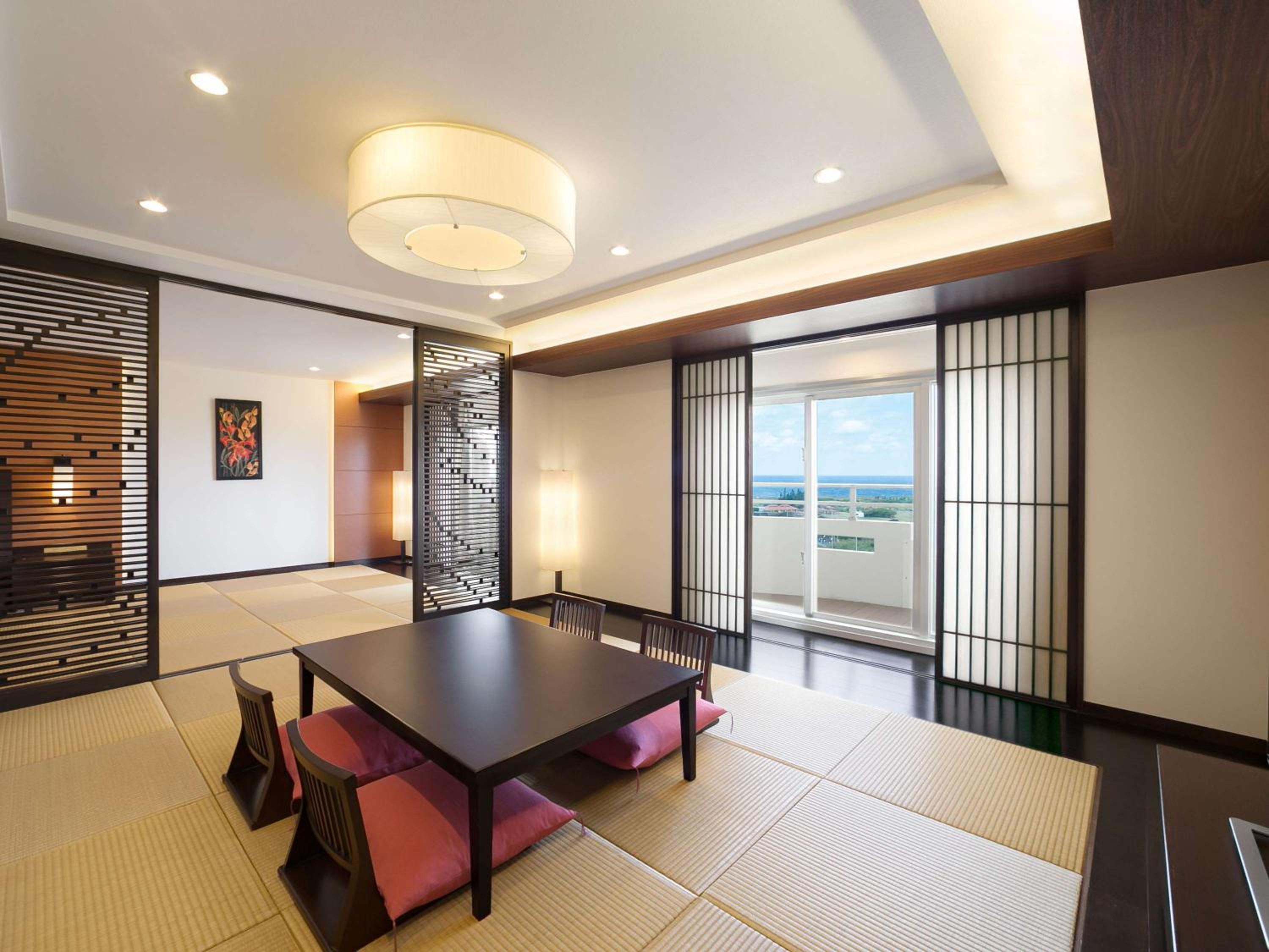 Executive Japanese Junior Twin Suite with Ocean View