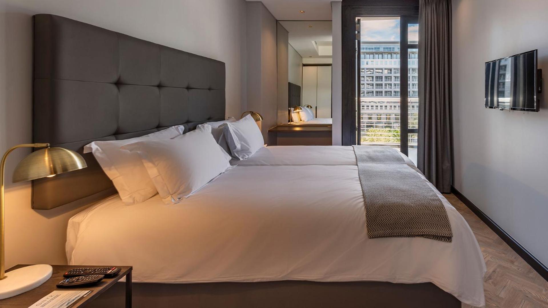 Deluxe Two-Bedroom Apartment with Balcony