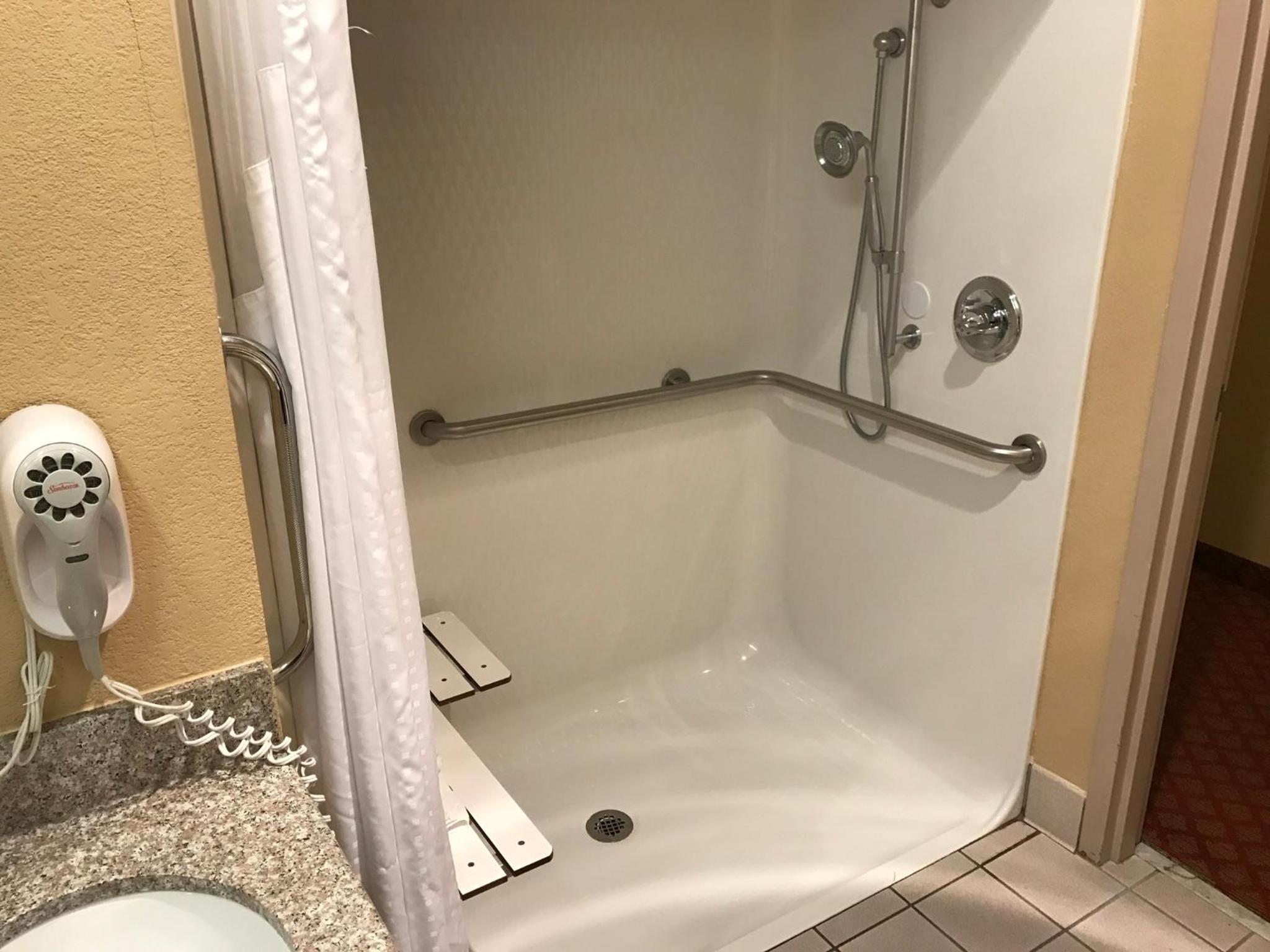 King Room with Roll-In Shower - Disability Access