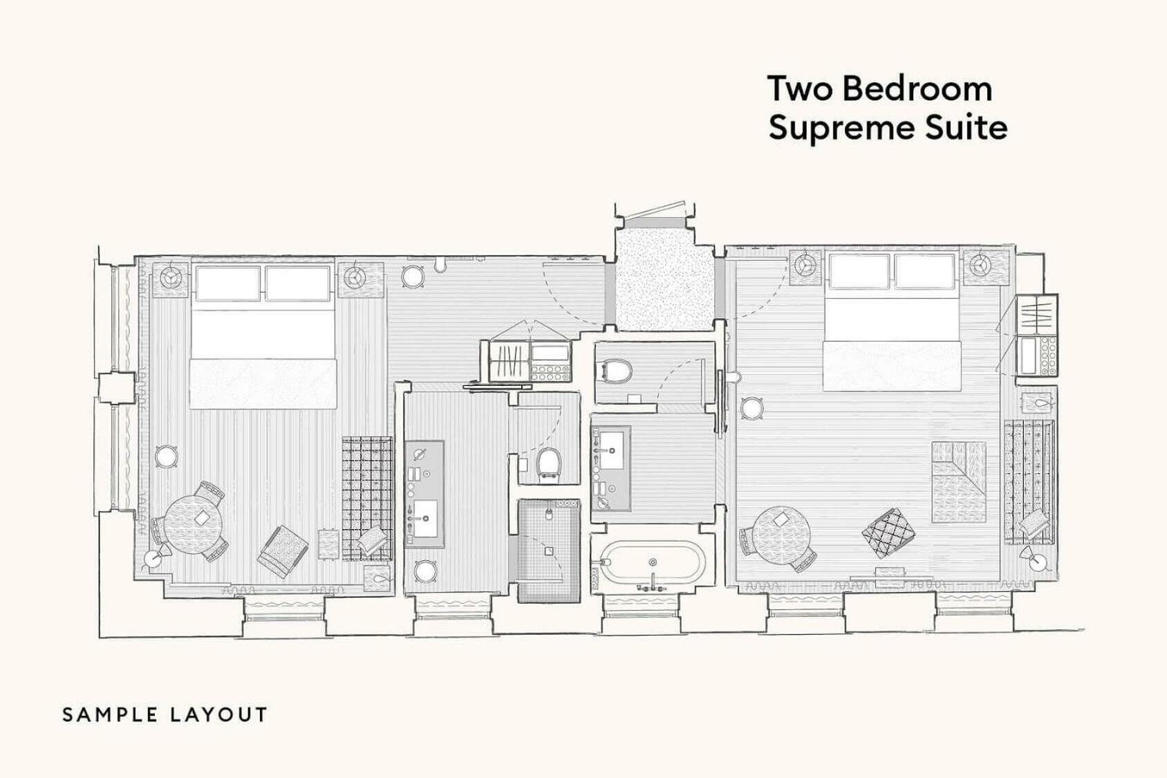Two Bedroom Supreme Suite
