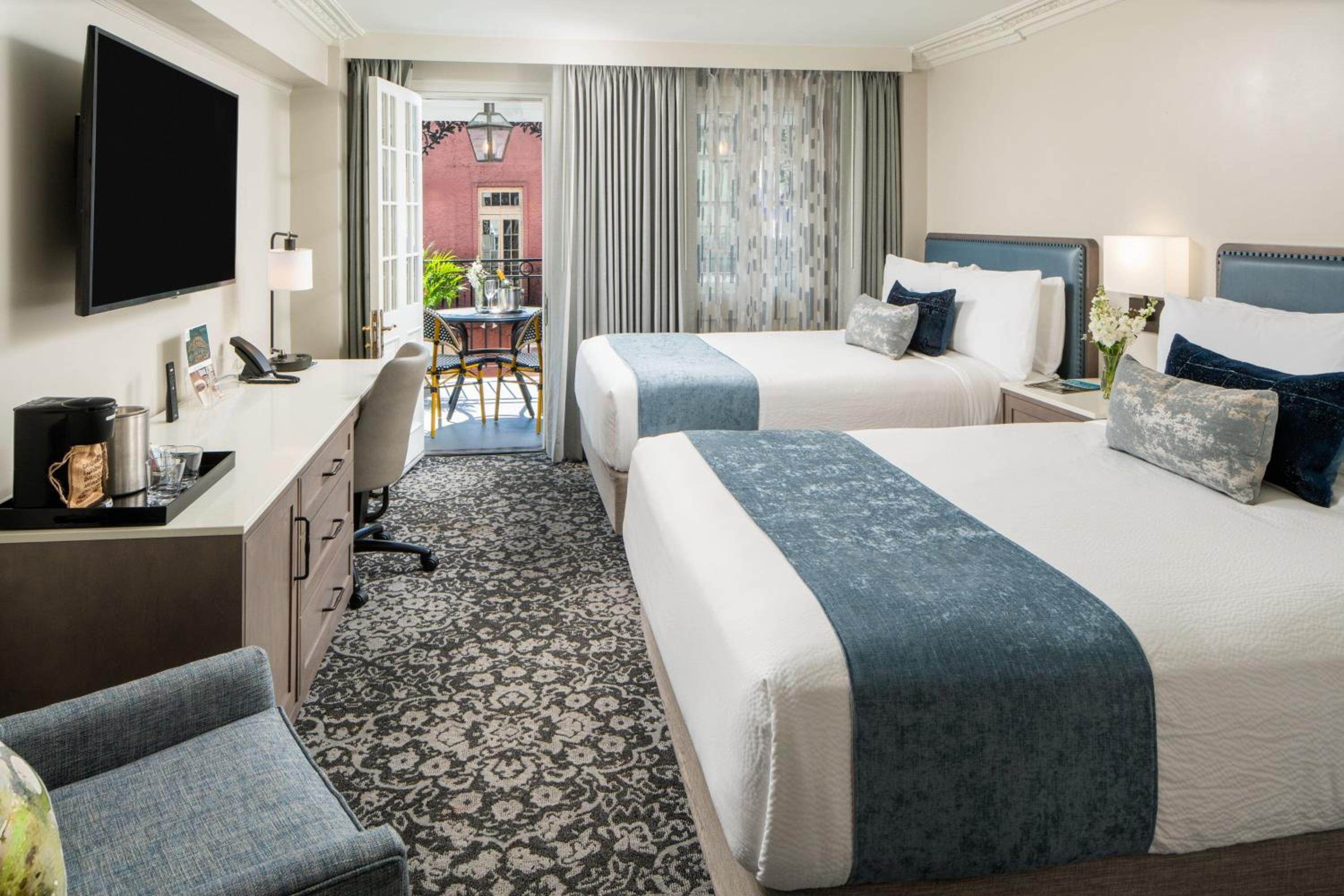 Premium Guest Room, Balcony, 2 Double Beds, Bourbon Street View