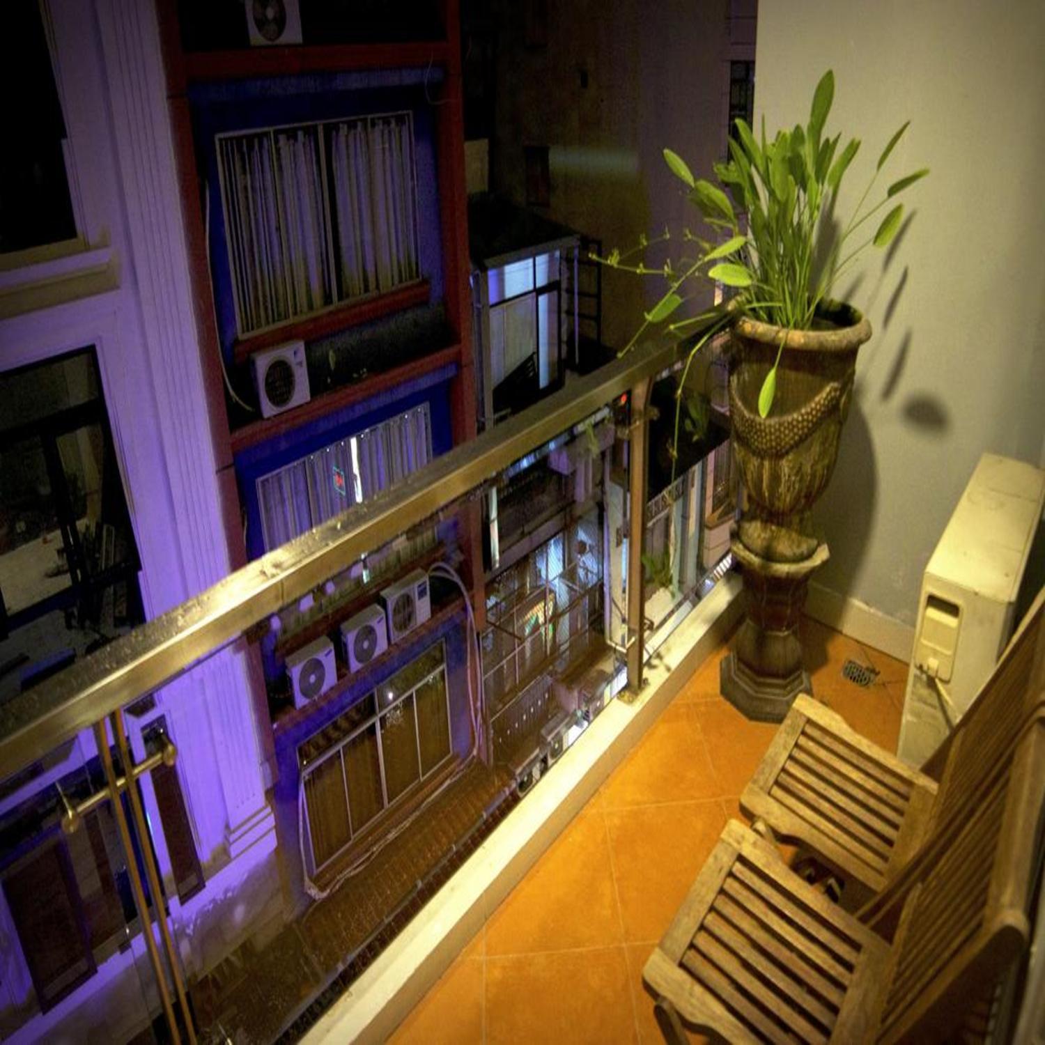 Family Room with Balcony