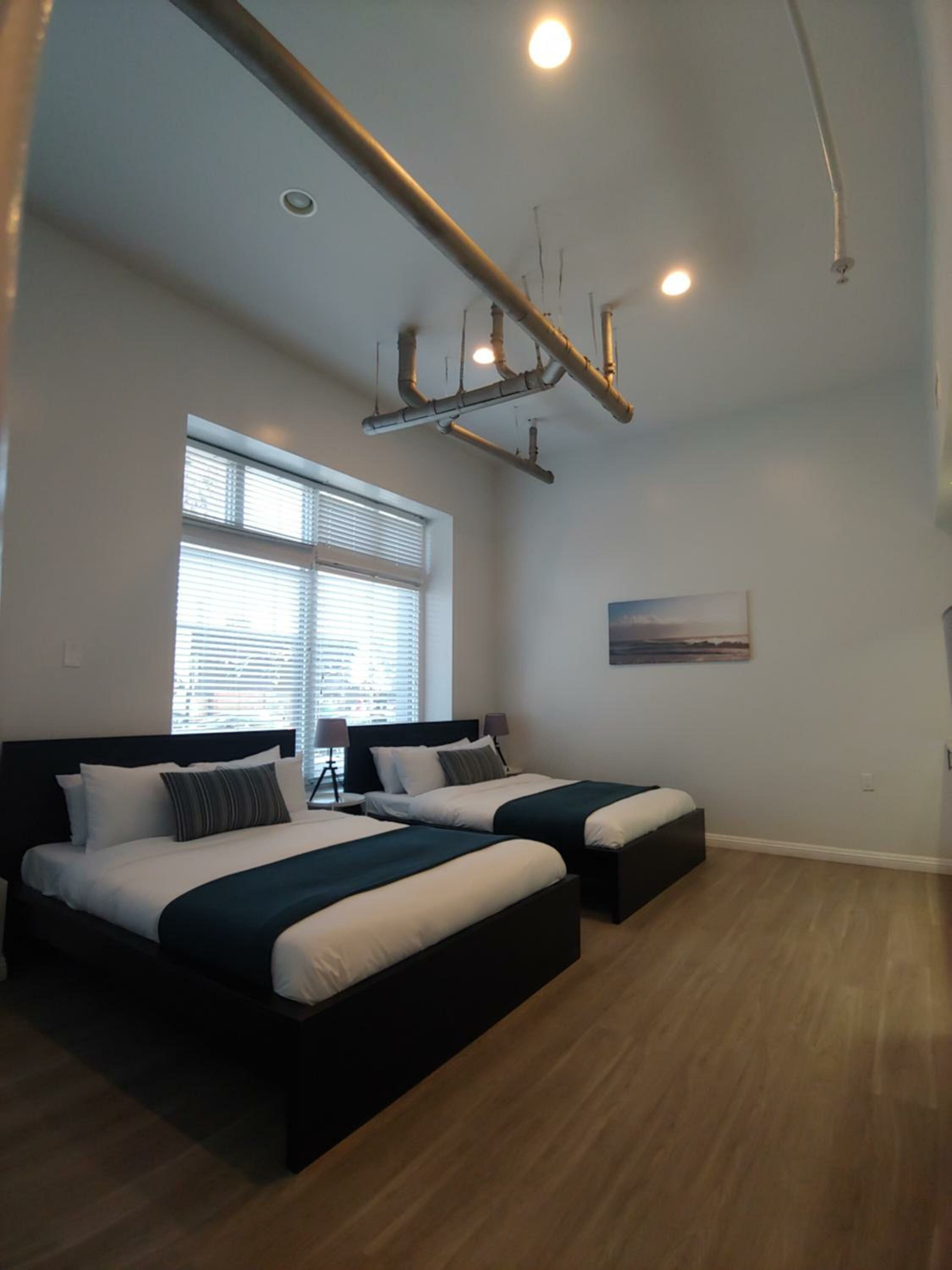 Large Studio with Partial Ocean View